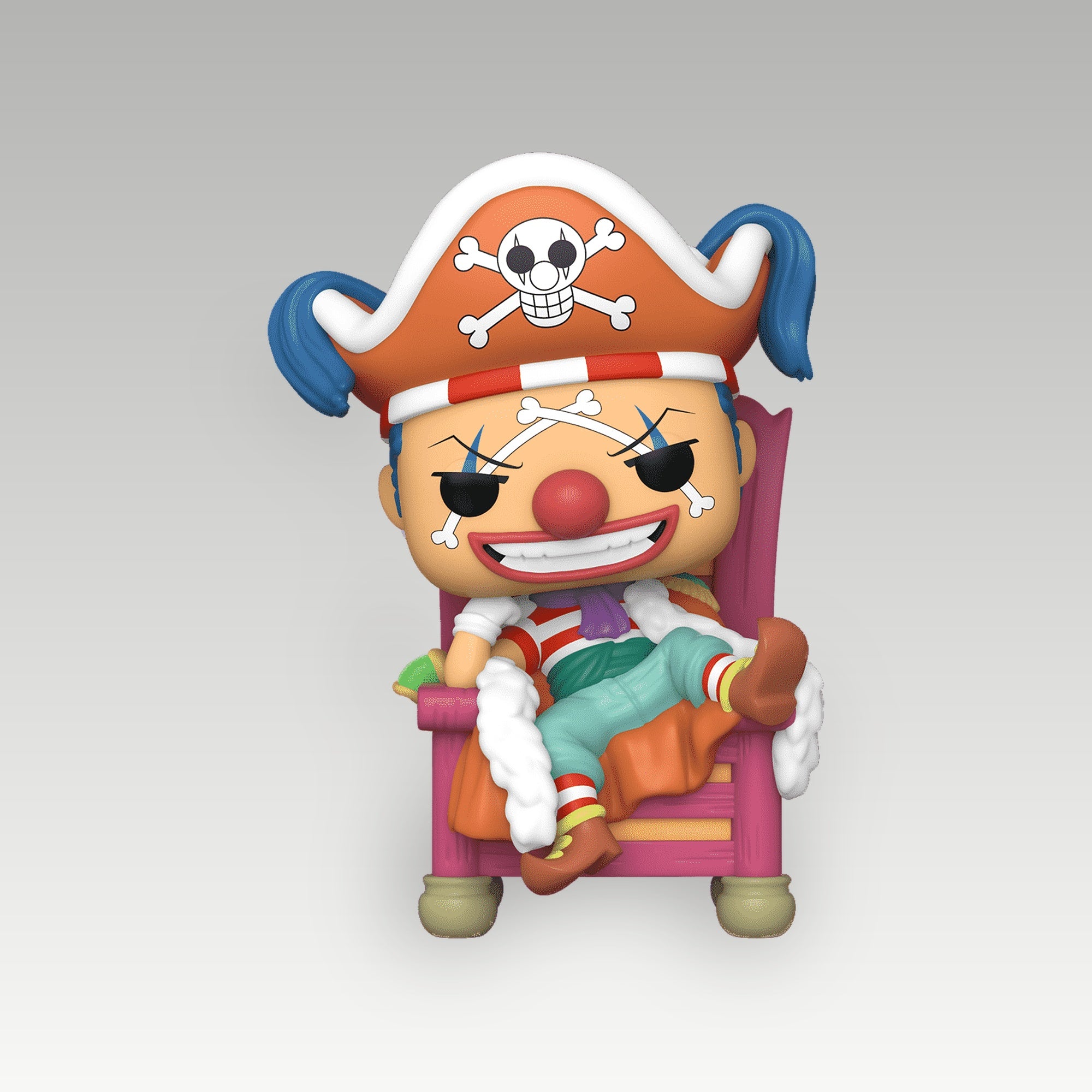 Pop Deluxe • One Piece Buggy the Clown • New / Sealed - Image 2
