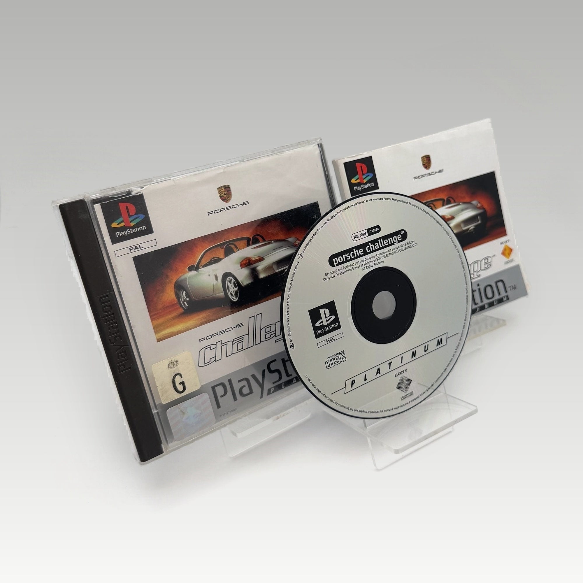 Porsche Challenge (Platinum) • CIB (PAL) - Image 2