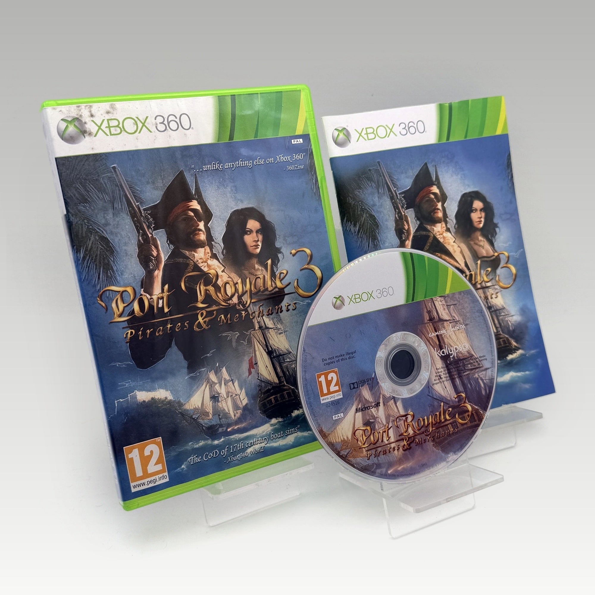 Port Royale 3: Pirates & Merchants Artwork Damage • CIB (PAL, Artwork Damage) - Image 1
