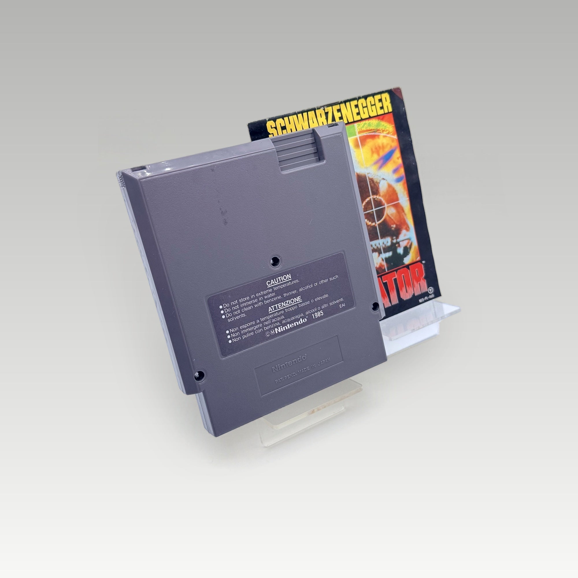 Predator Heat Damage + Manual / Sleeve • Loose (PAL, Heat Damage + Manual / Sleeve) - Image 2