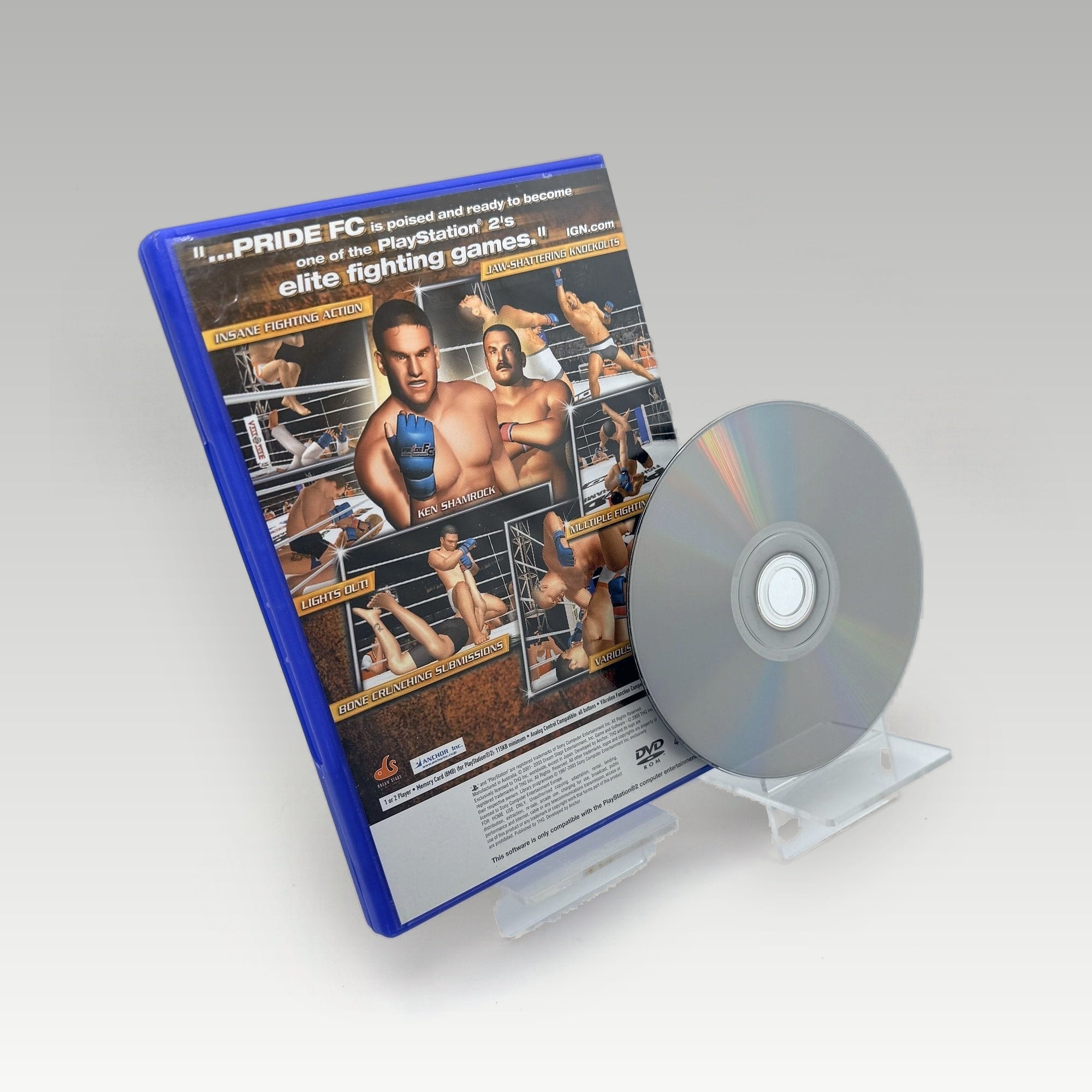 Pride FC: Fighting Championships • No Manual (PAL) - Image 2