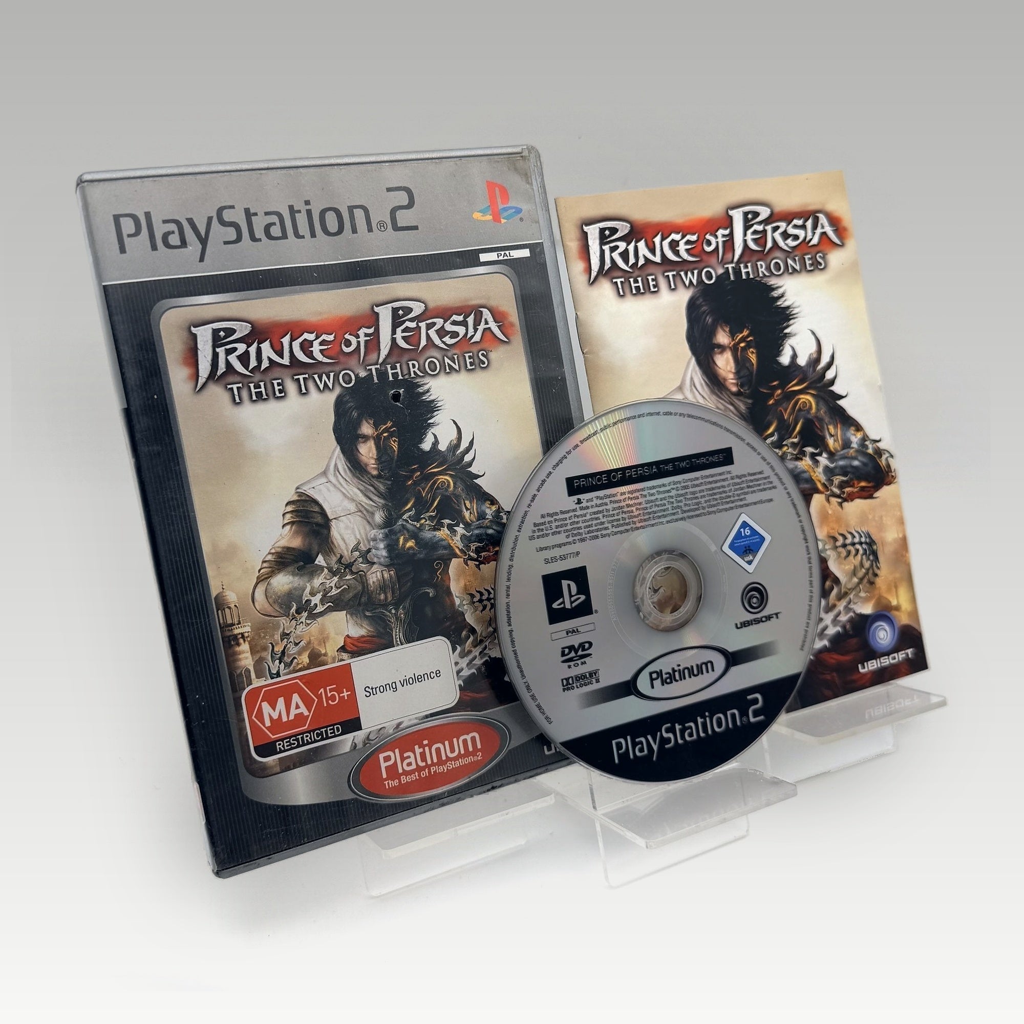 Prince of Persia Two Thrones (Platinum) • CIB (PAL) - Image 1