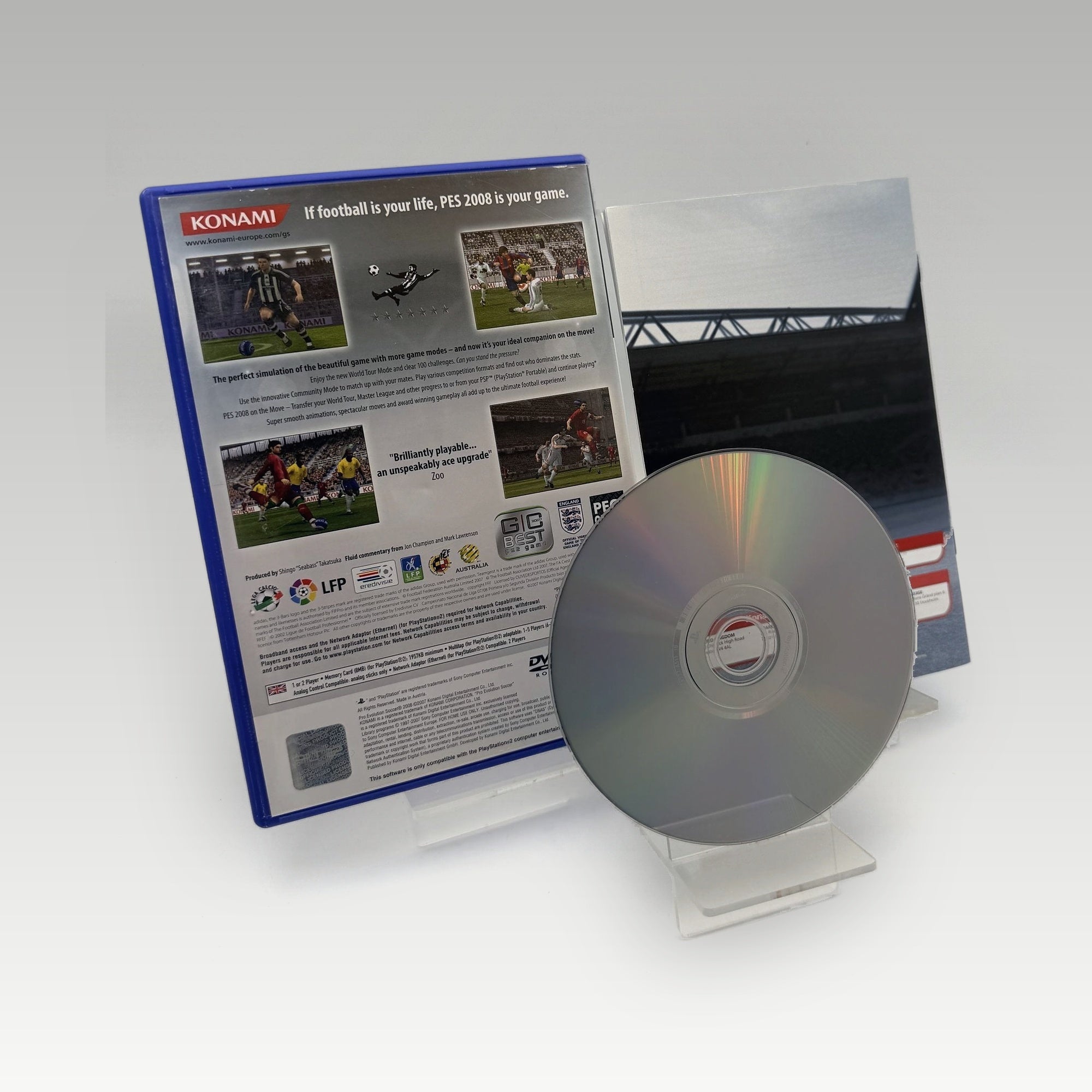 Pro Evolution Soccer 2008 • CIB (PAL) - Image 2