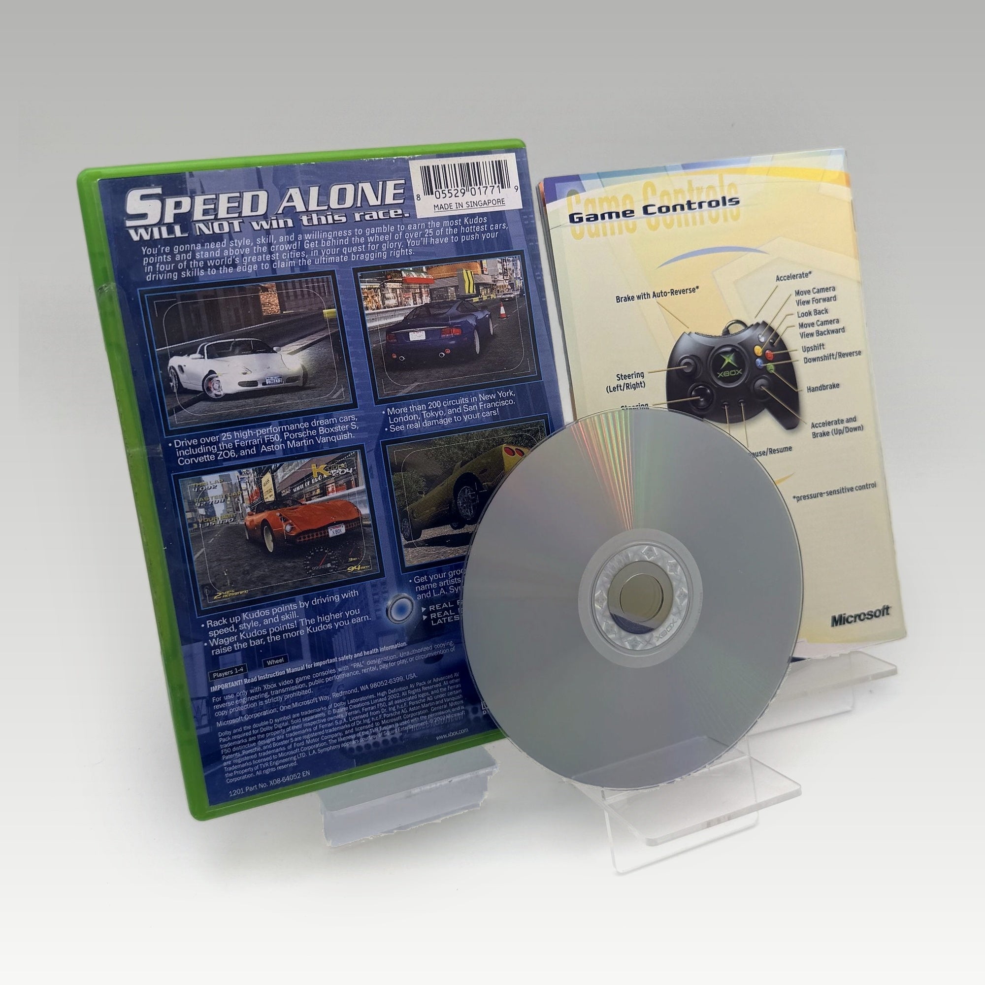 Project Gotham Racing Artwork Damage • CIB (PAL, Artwork Damage) - Image 2
