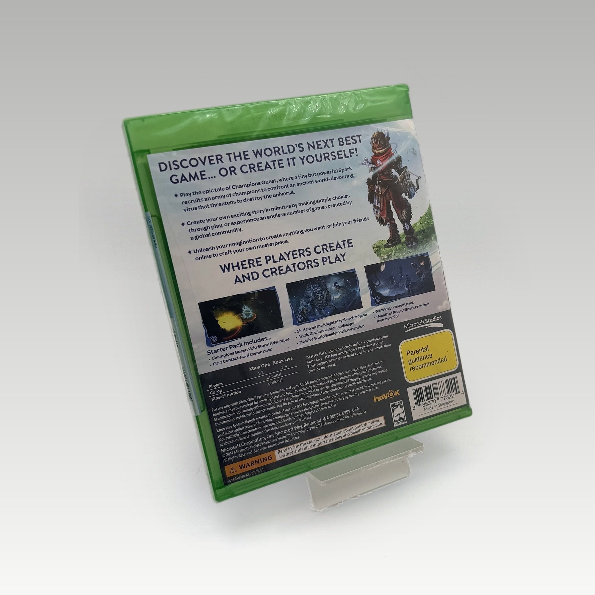 Project Spark • CIB • New / Sealed (Region 4) - Image 2
