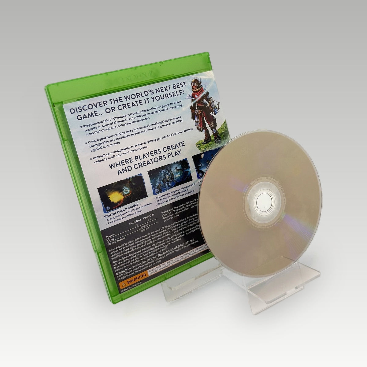 Project Spark • CIB (Region Free) - Back Cover | Yappa NZ