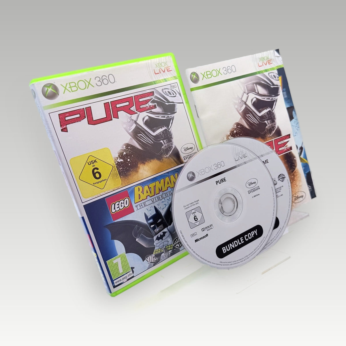 Pure + LEGO Batman • CIB (PAL) - Image 1