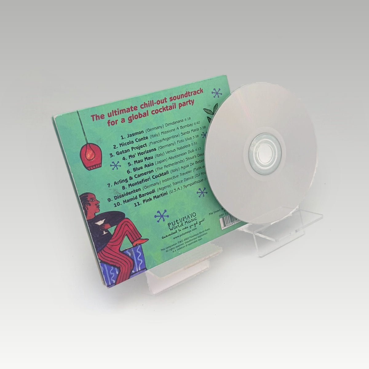 Putumayo - World Lounge • CIB - Back Cover | Yappa NZ