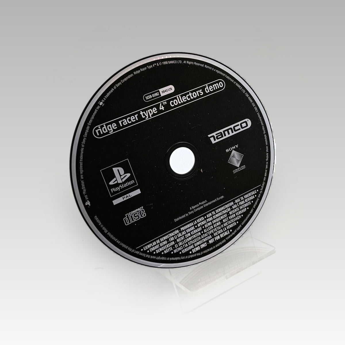 R4: Ridge Racer Type 4 Collector's Demo • Loose (PAL) - Image 1