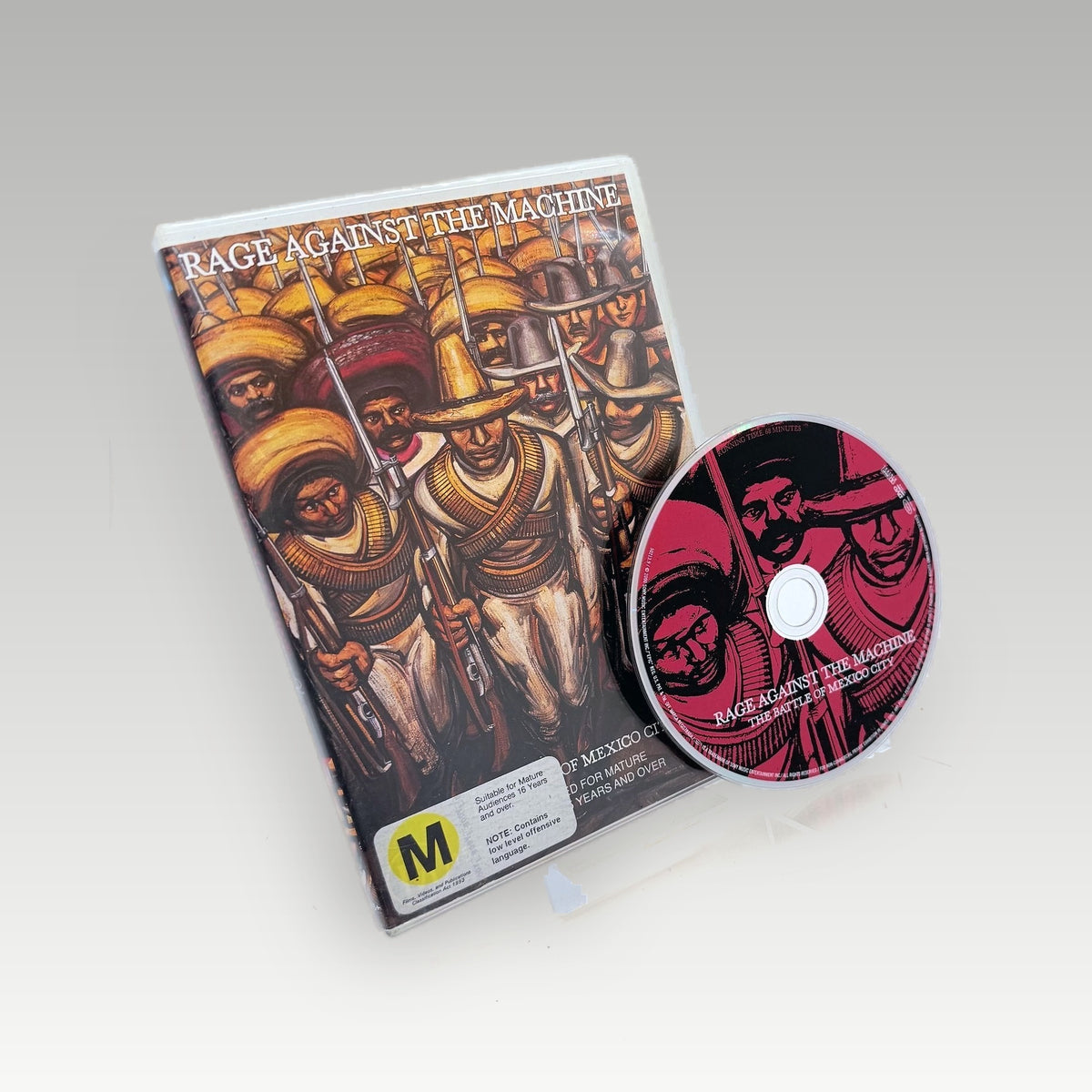 Rage Against The Machine: The Battle Of Mexico City (2001) • CIB (Region 4) - Front Cover | Yappa NZ