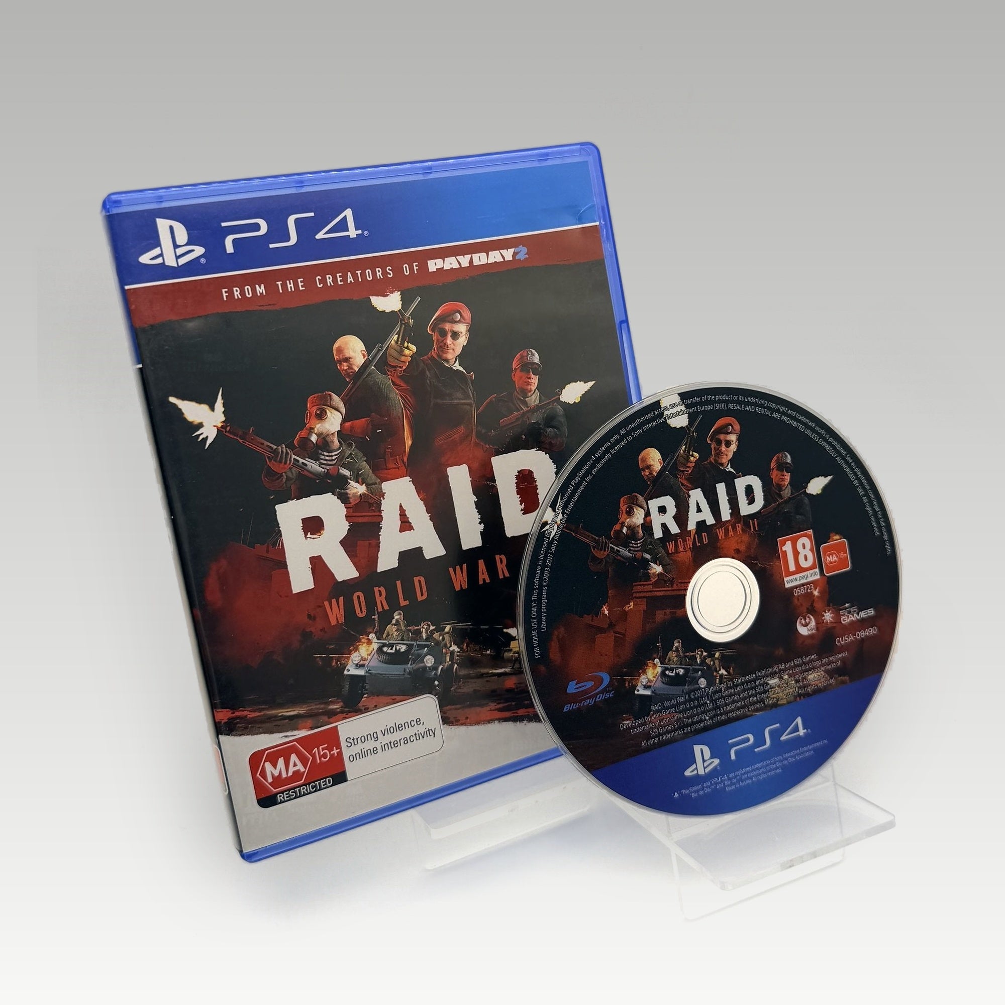 Raid: World War II • CIB (Region 4) - Image 1