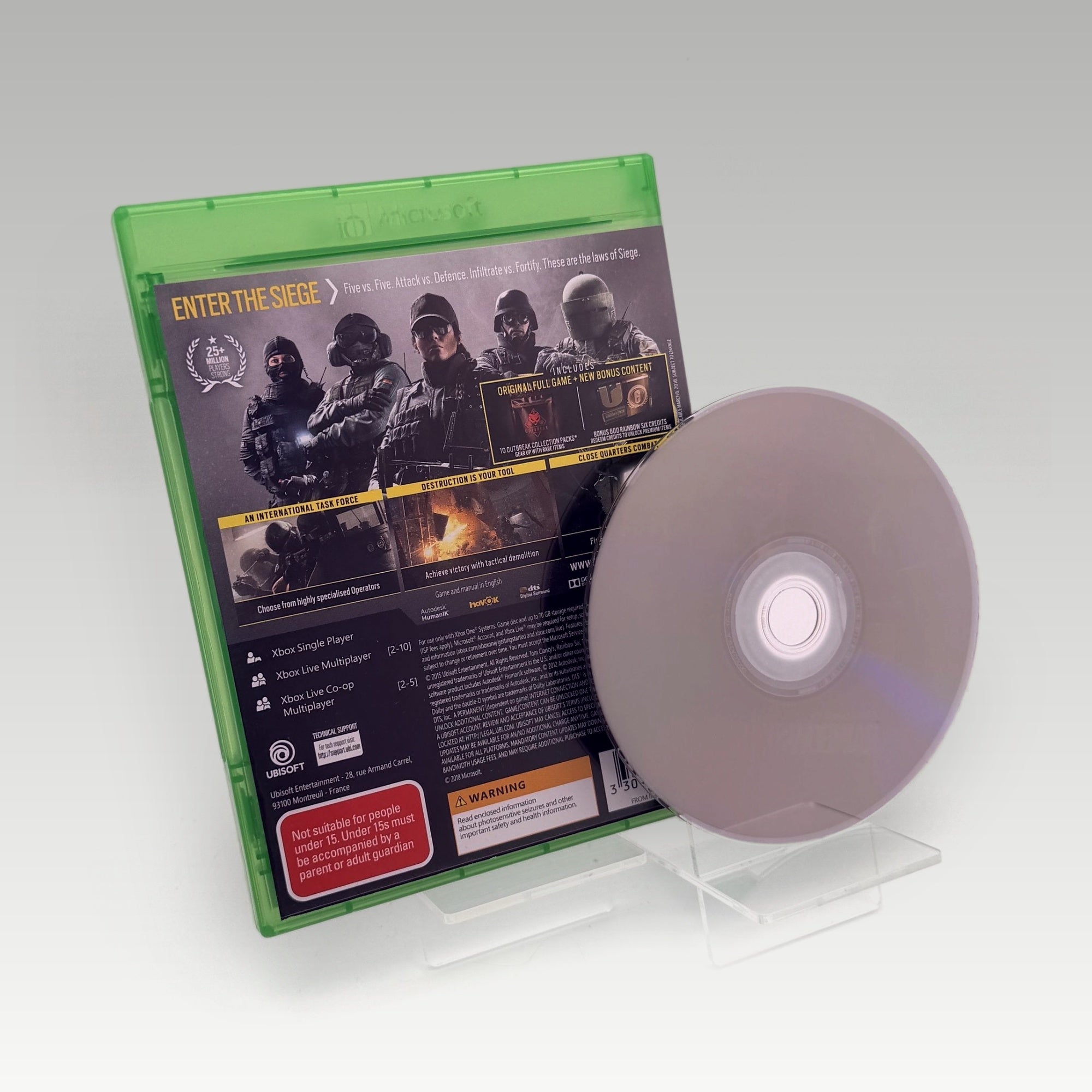 Rainbow Six Siege Advanced Edition • CIB (PAL, Advanced Edition) - Image 2