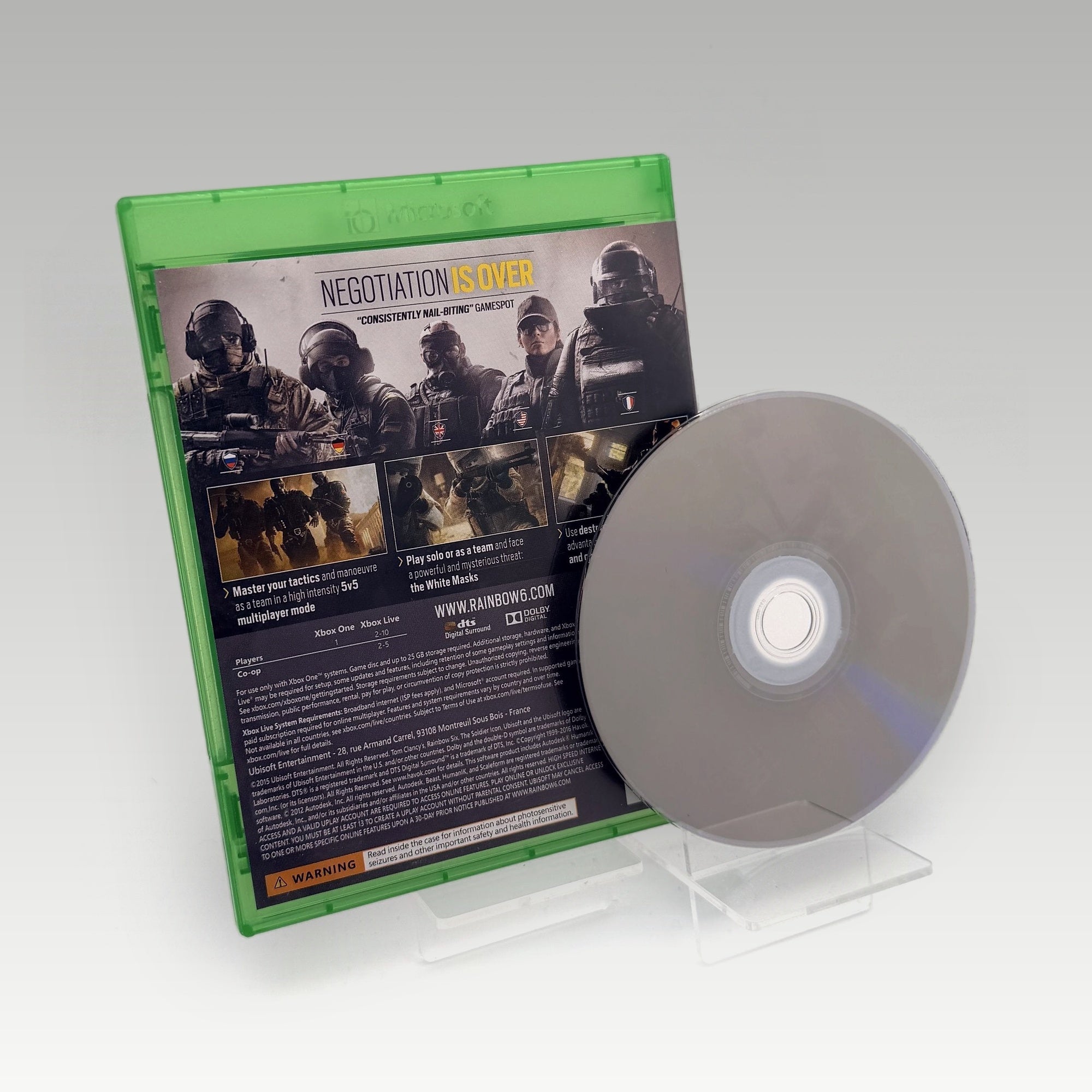 Rainbow Six Siege • CIB (PAL) - Image 2