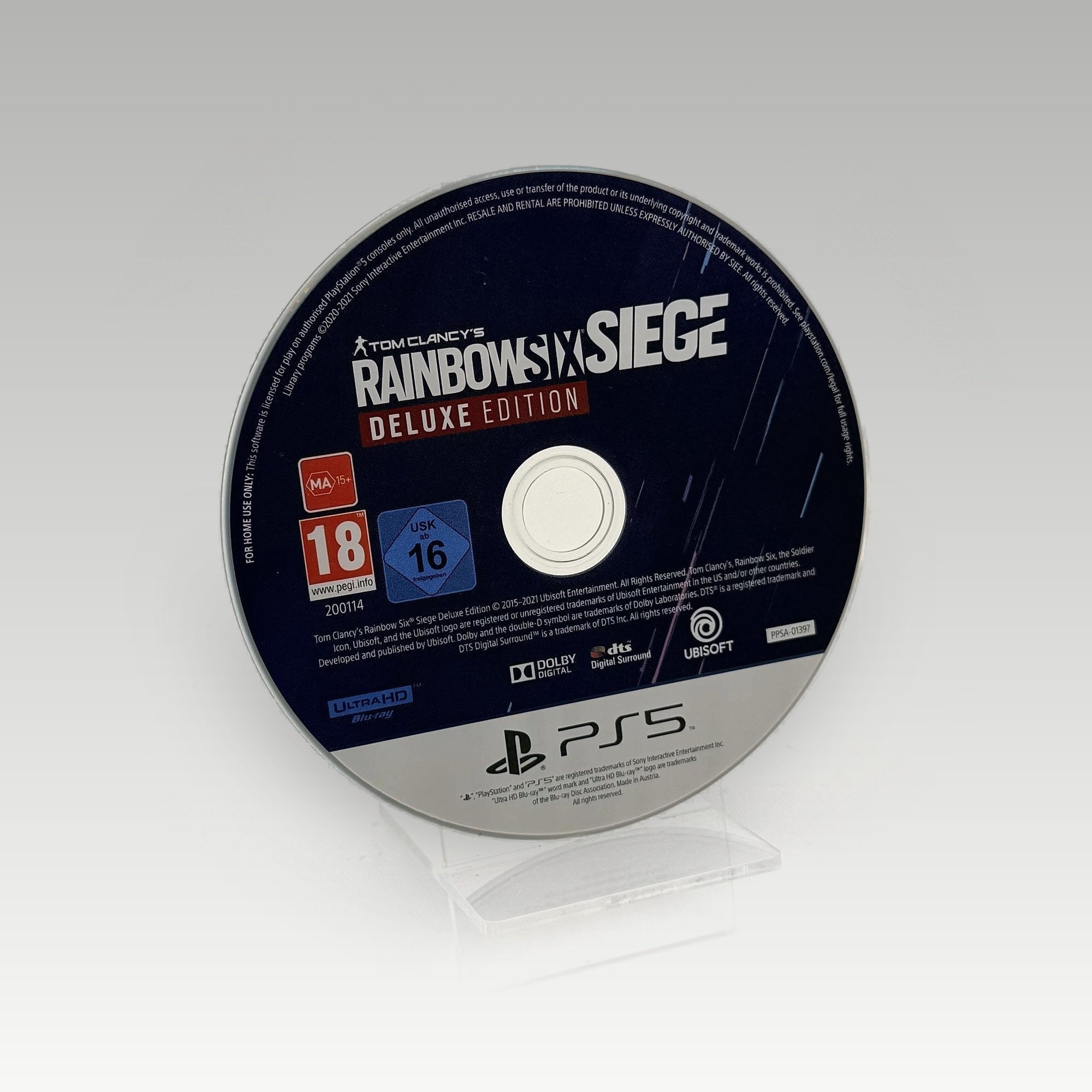 Rainbow Six Siege Deluxe Edition • Loose (Region 4, Deluxe Edition) - Image 1