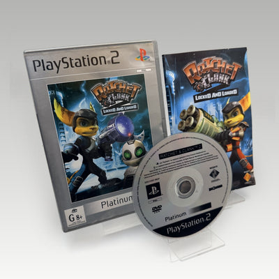 Ratchet & Clank 2: Locked & Loaded (Platinum) • CIB (PAL) - Image 1