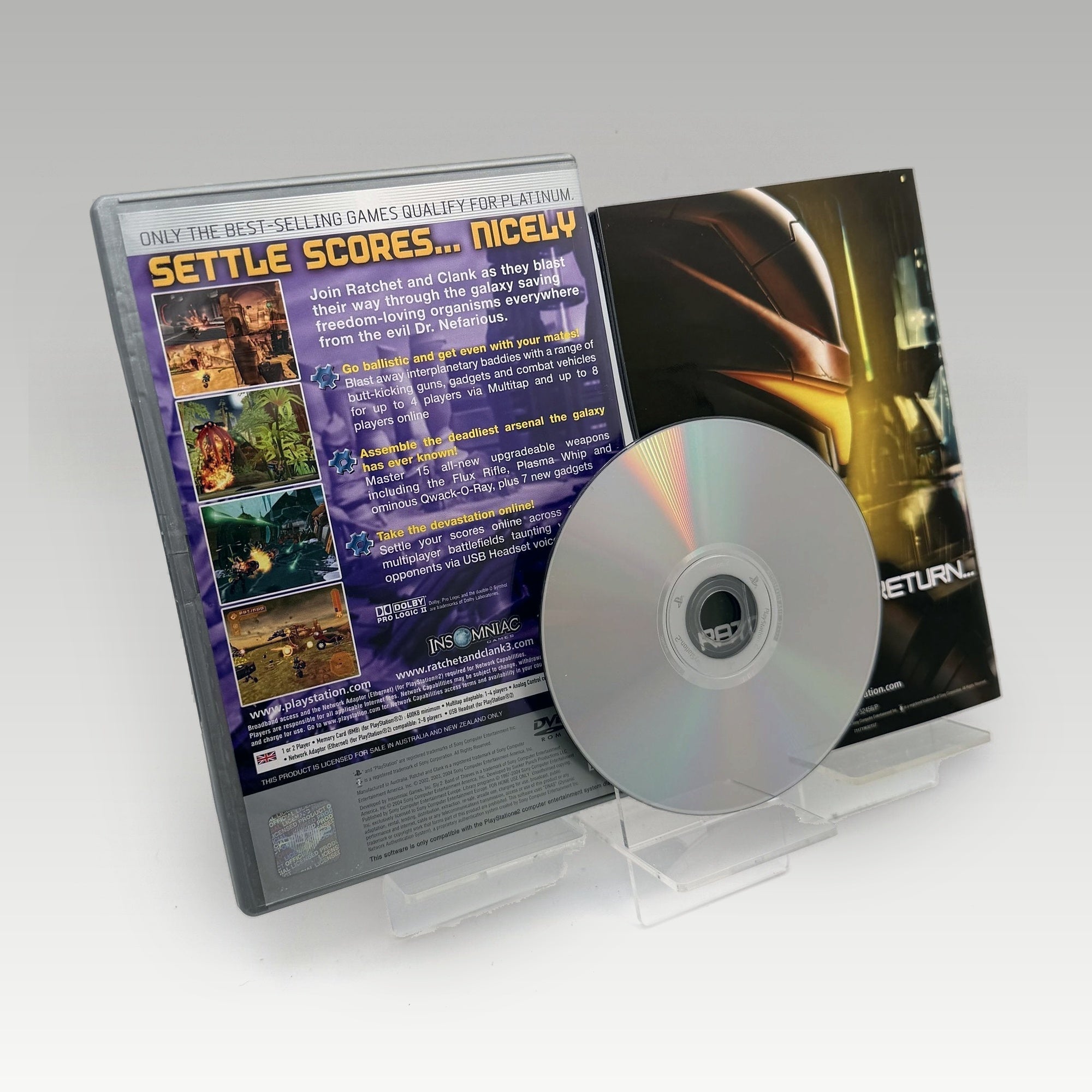 Ratchet & Clank 3 (Platinum) • CIB (PAL) - Image 2