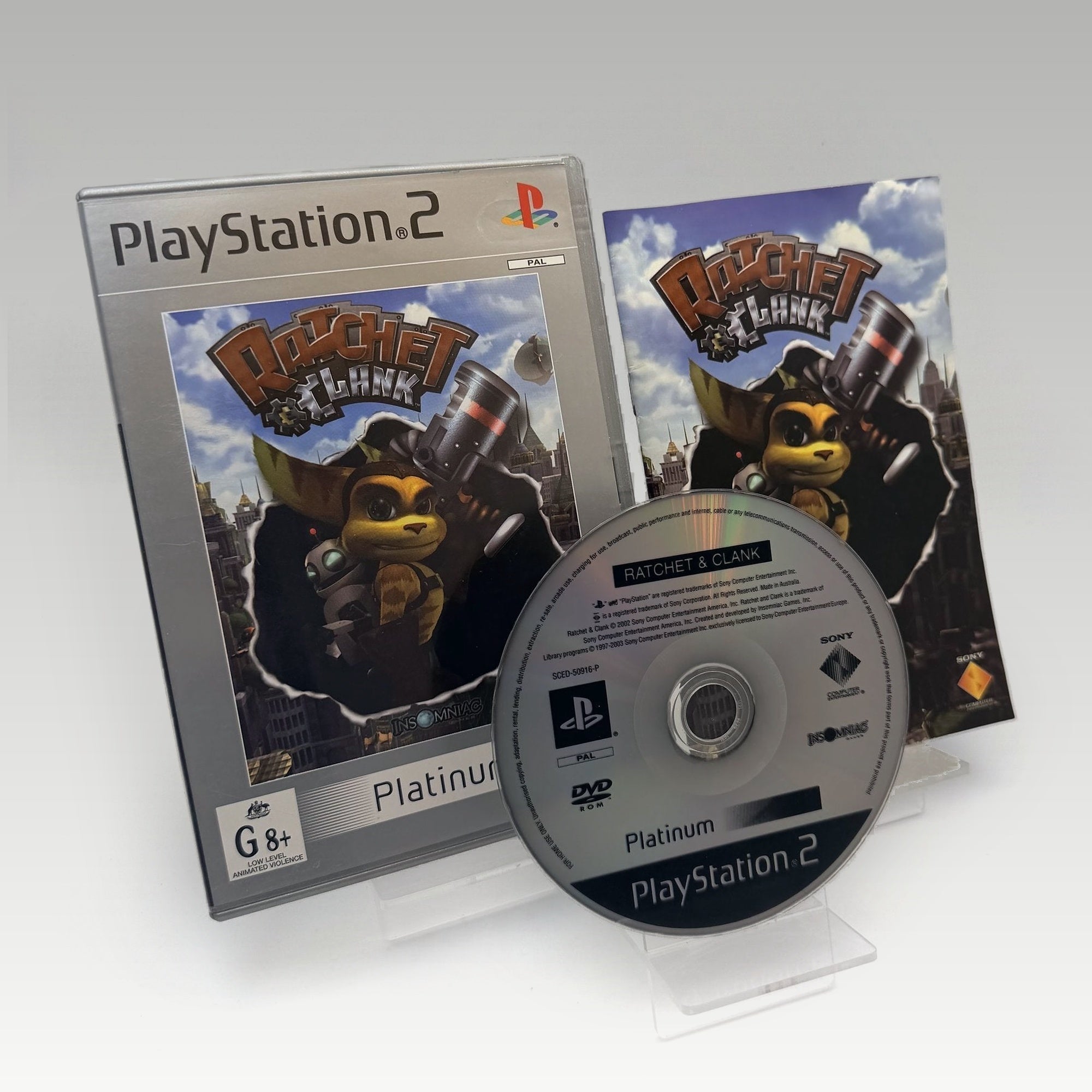 Ratchet & Clank (Platinum) • CIB (PAL) - Image 1
