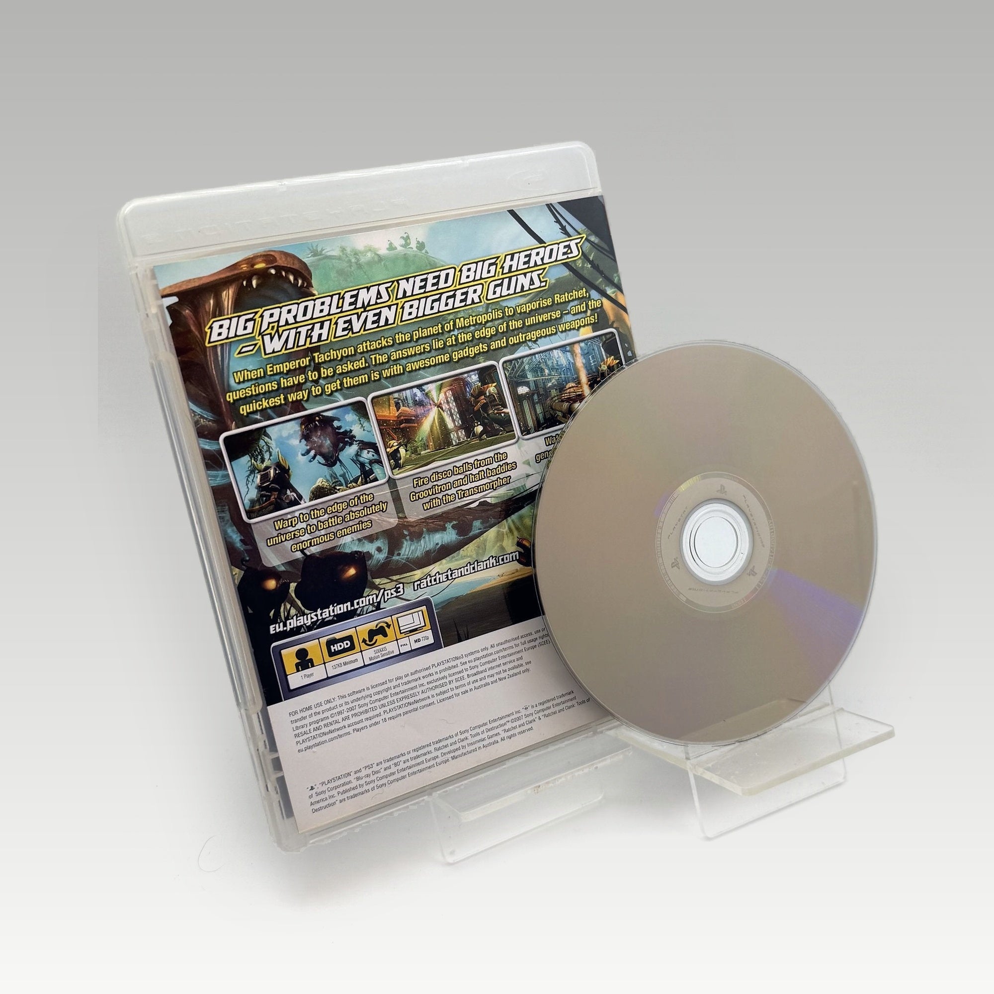 Ratchet & Clank: Tools of Destruction • No Manual (Region 4) - Image 2