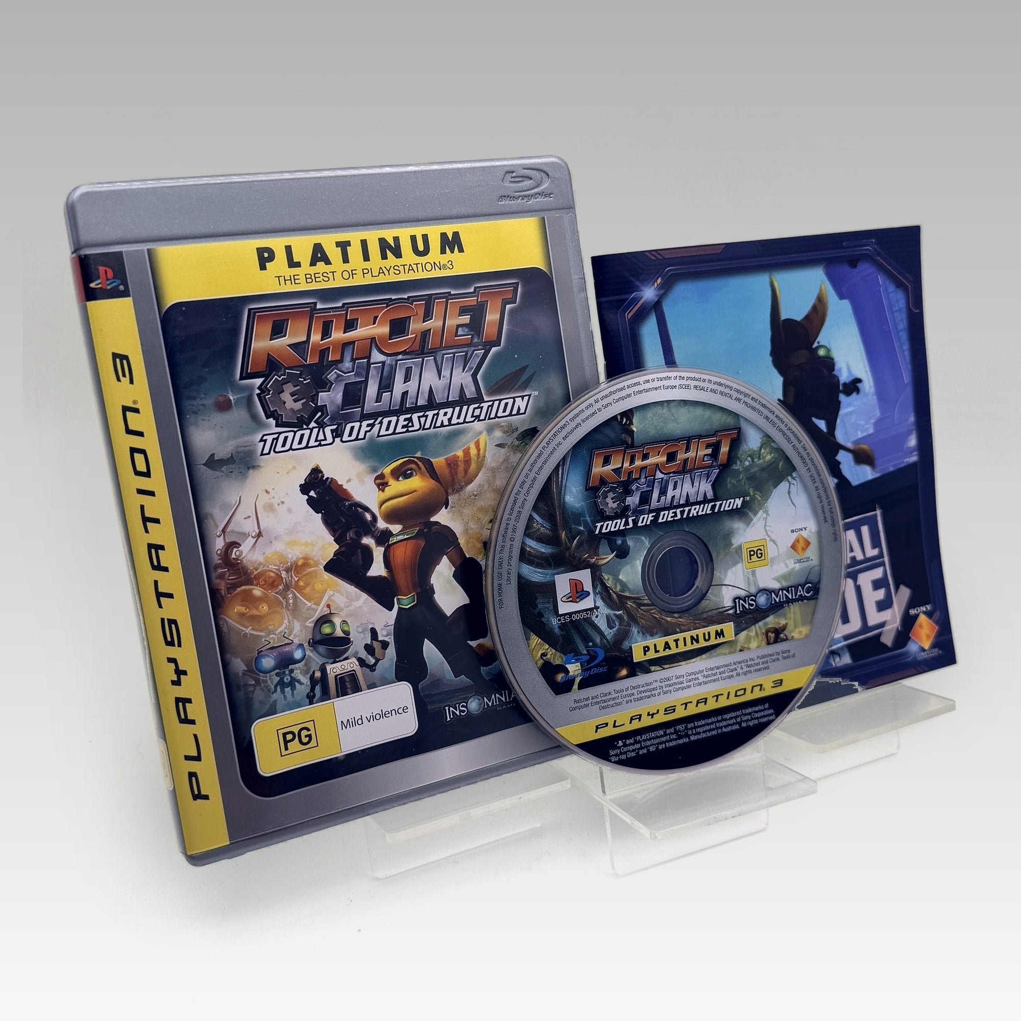 Ratchet & Clank: Tools of Destruction (Platinum) (Platinum) • CIB (Region 4) - Image 1
