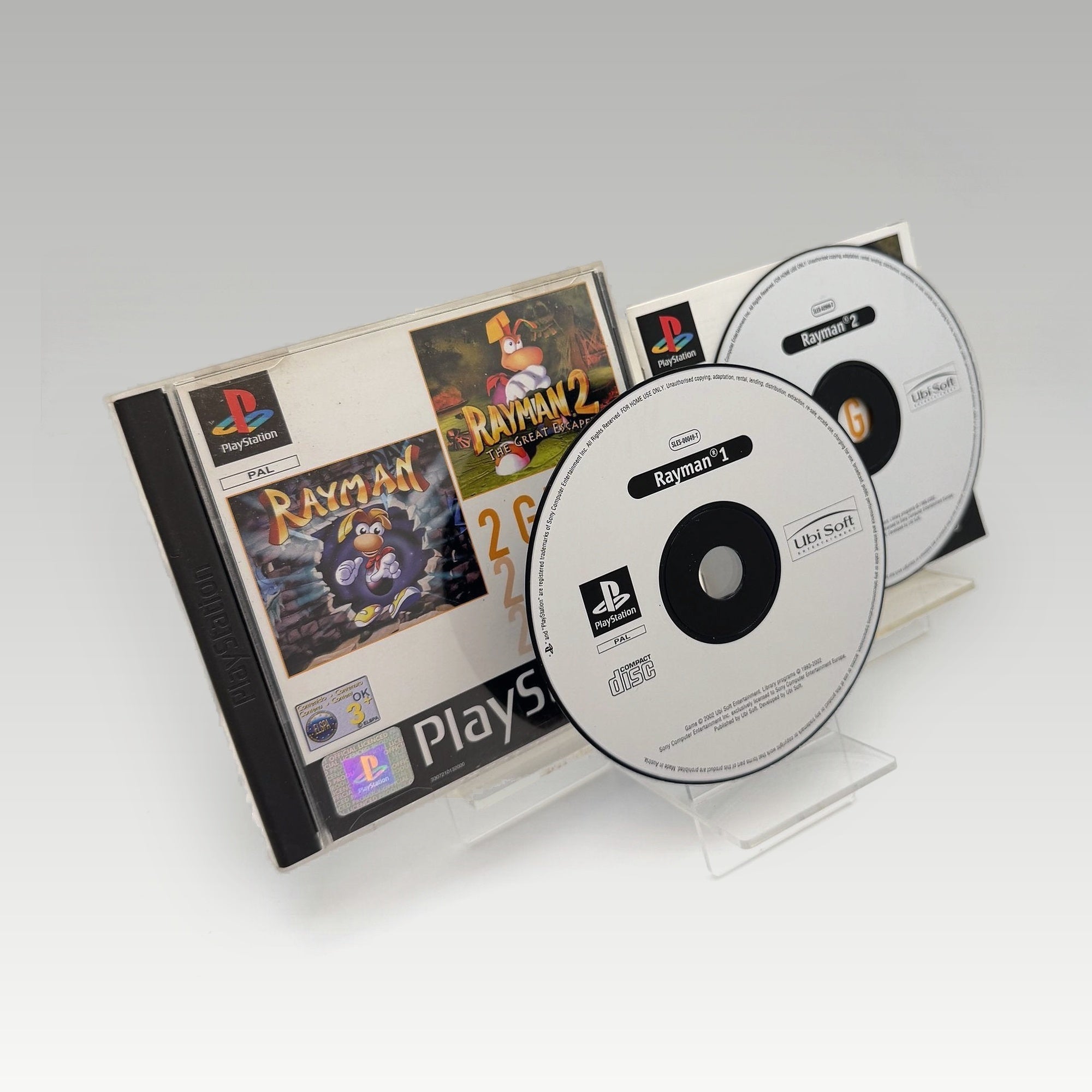 Rayman 1 & Rayman 2 Double Pack • CIB (PAL) - Image 2