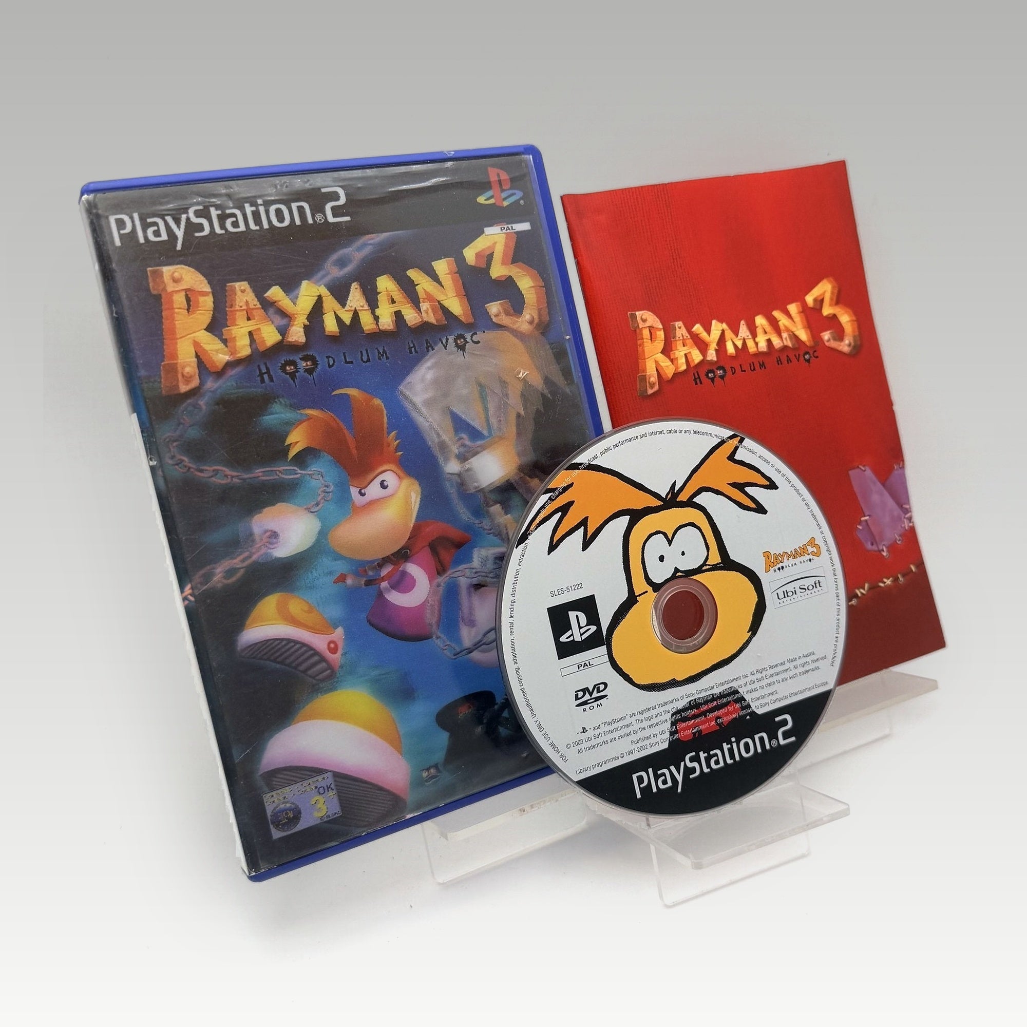 Rayman 3: Hoodlum Havoc Lenticular / Hologram Cover • CIB (PAL, Lenticular / Hologram Cover) - Image 1