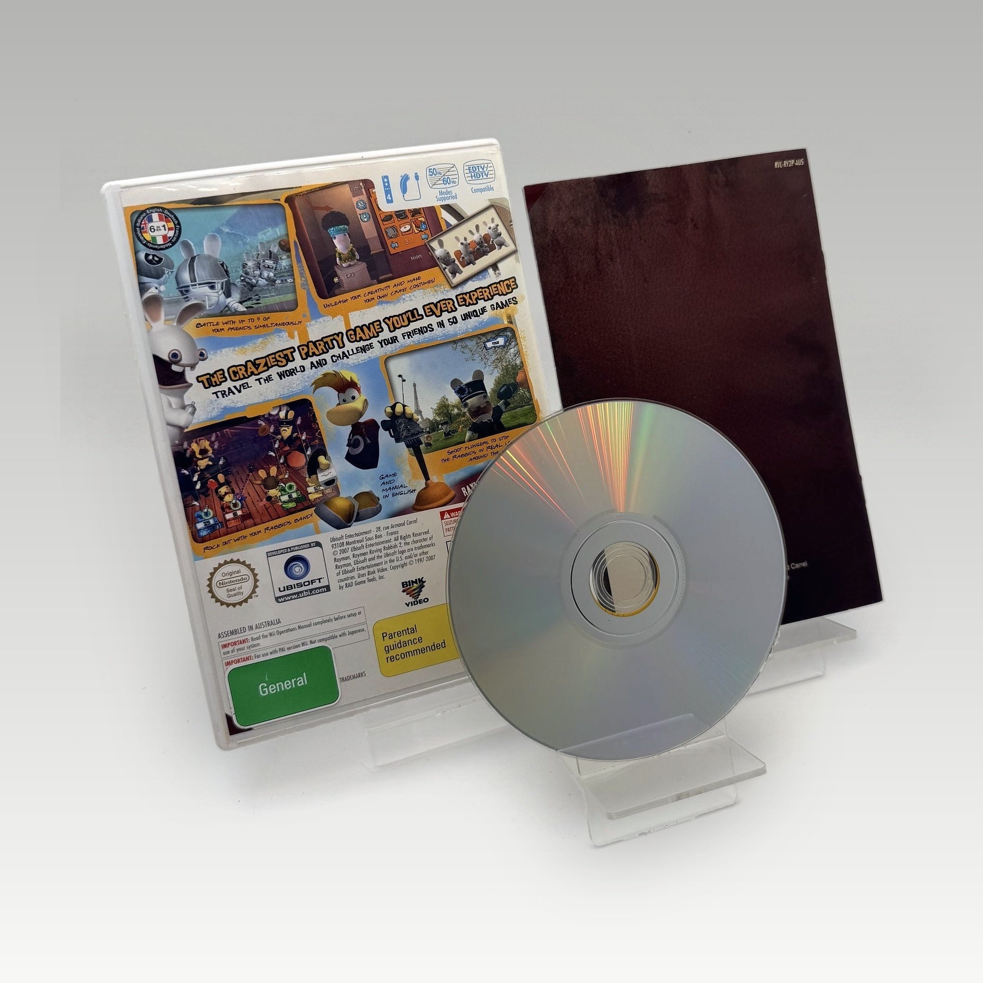 Rayman Raving Rabbids 2 • CIB (PAL) - Image 2