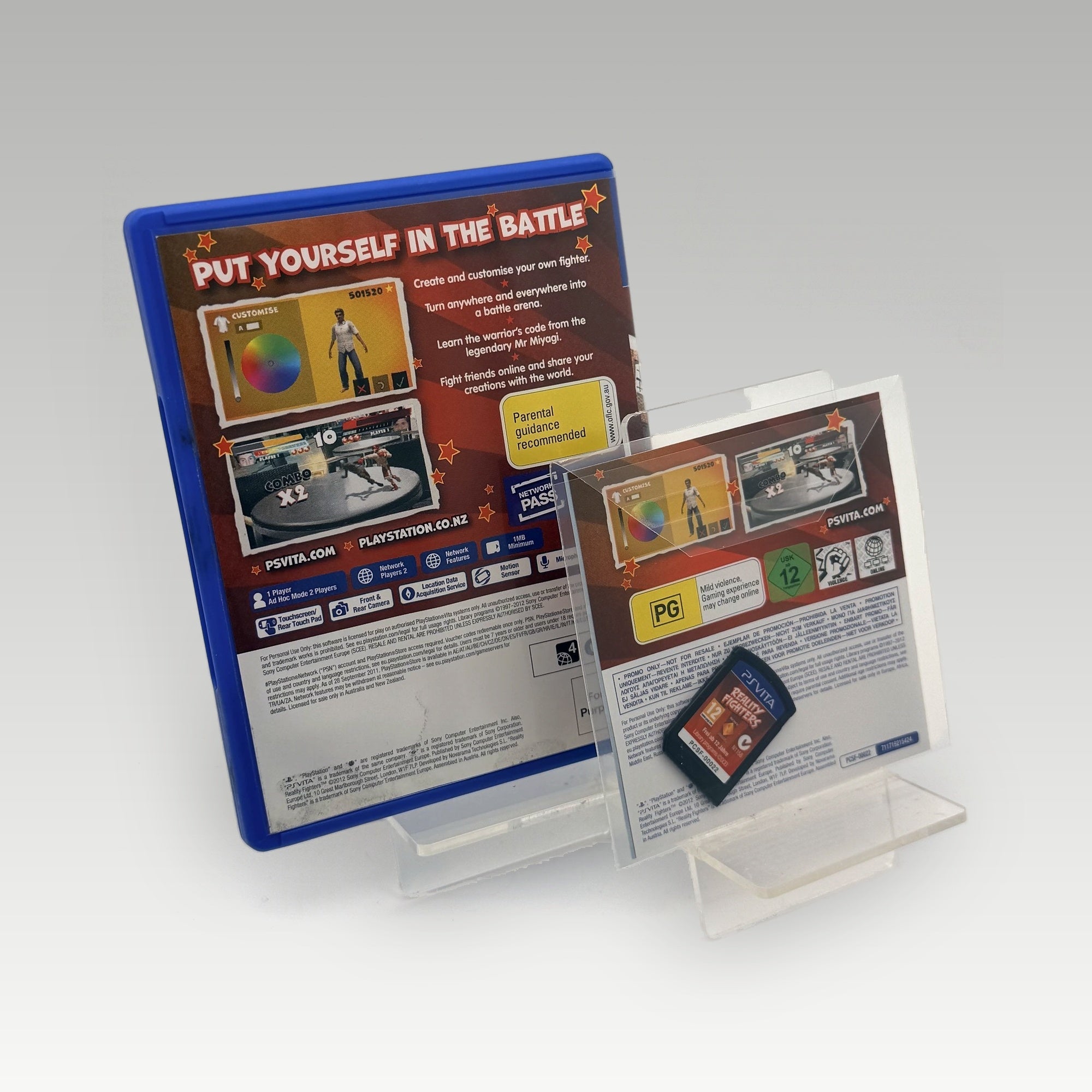Reality Fighters (Not For Resale) Promo • CIB (Region 4, Promo) - Image 2