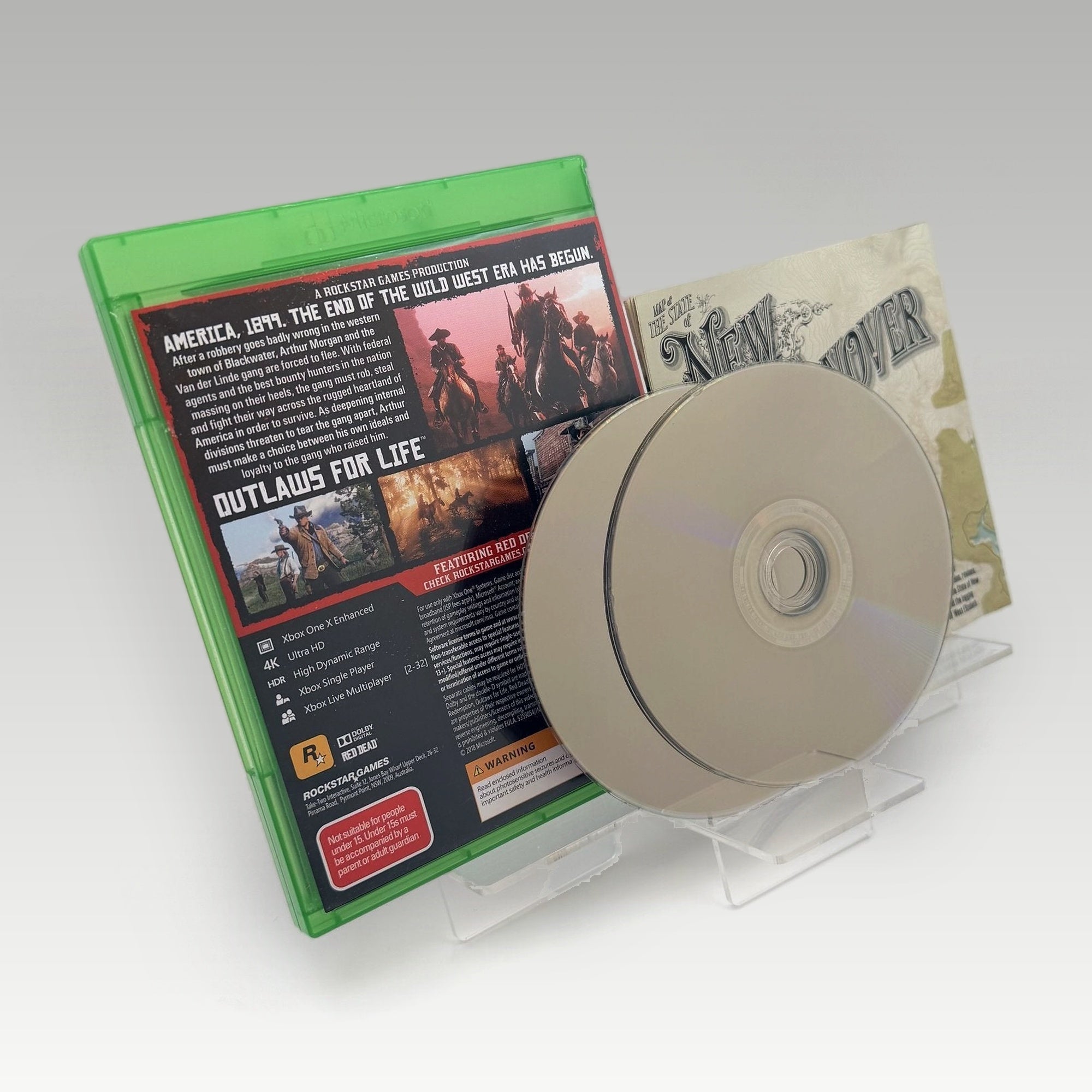 Red Dead Redemption 2 + Map • CIB (Region 4, + Map) - Image 2
