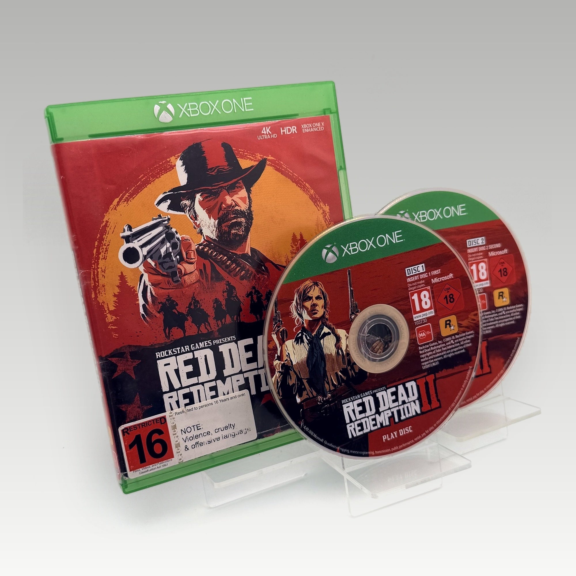 Red Dead Redemption 2 + Map + Map • CIB (Region 4, + Map) - Image 1