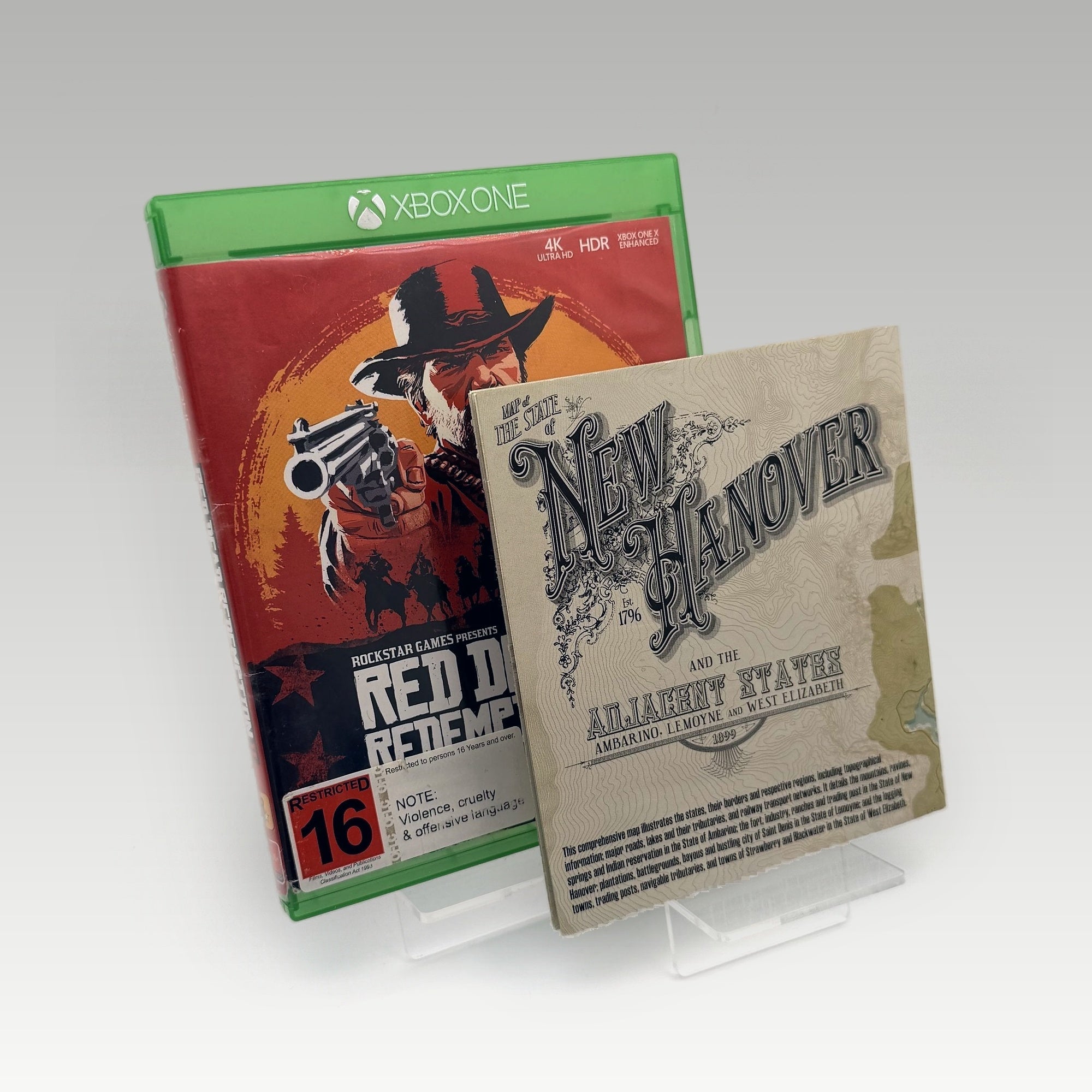 Red Dead Redemption 2 + Map + Map • CIB (Region 4, + Map) - Image 3