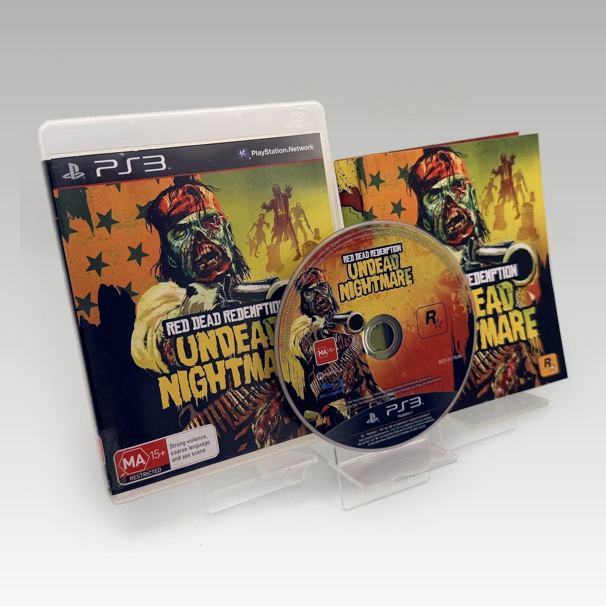 Red Dead Redemption: Undead Nightmare + Map • CIB (Region 4, + Map) - Image 1