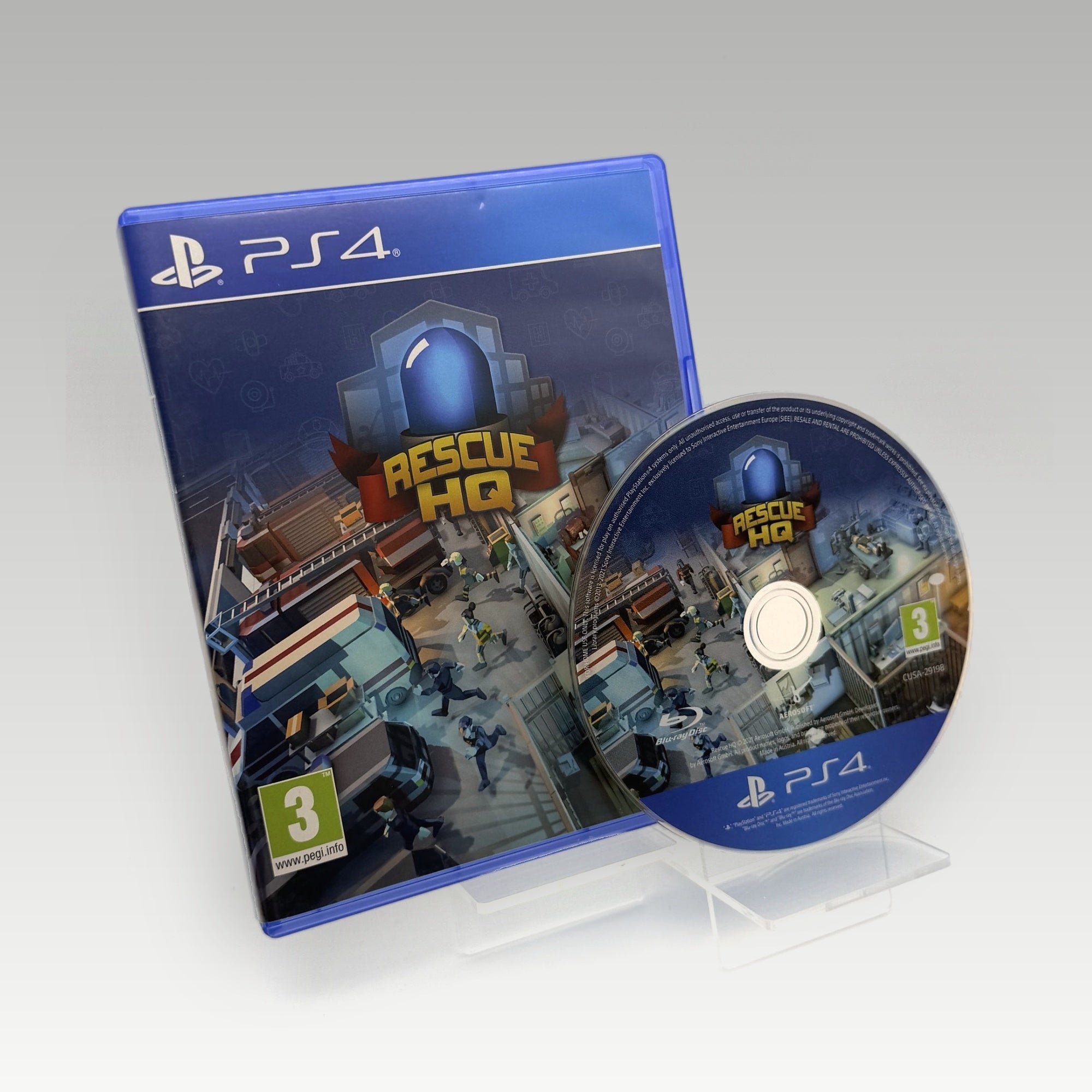 Rescue HQ: The Tycoon • CIB (PAL) - Image 1
