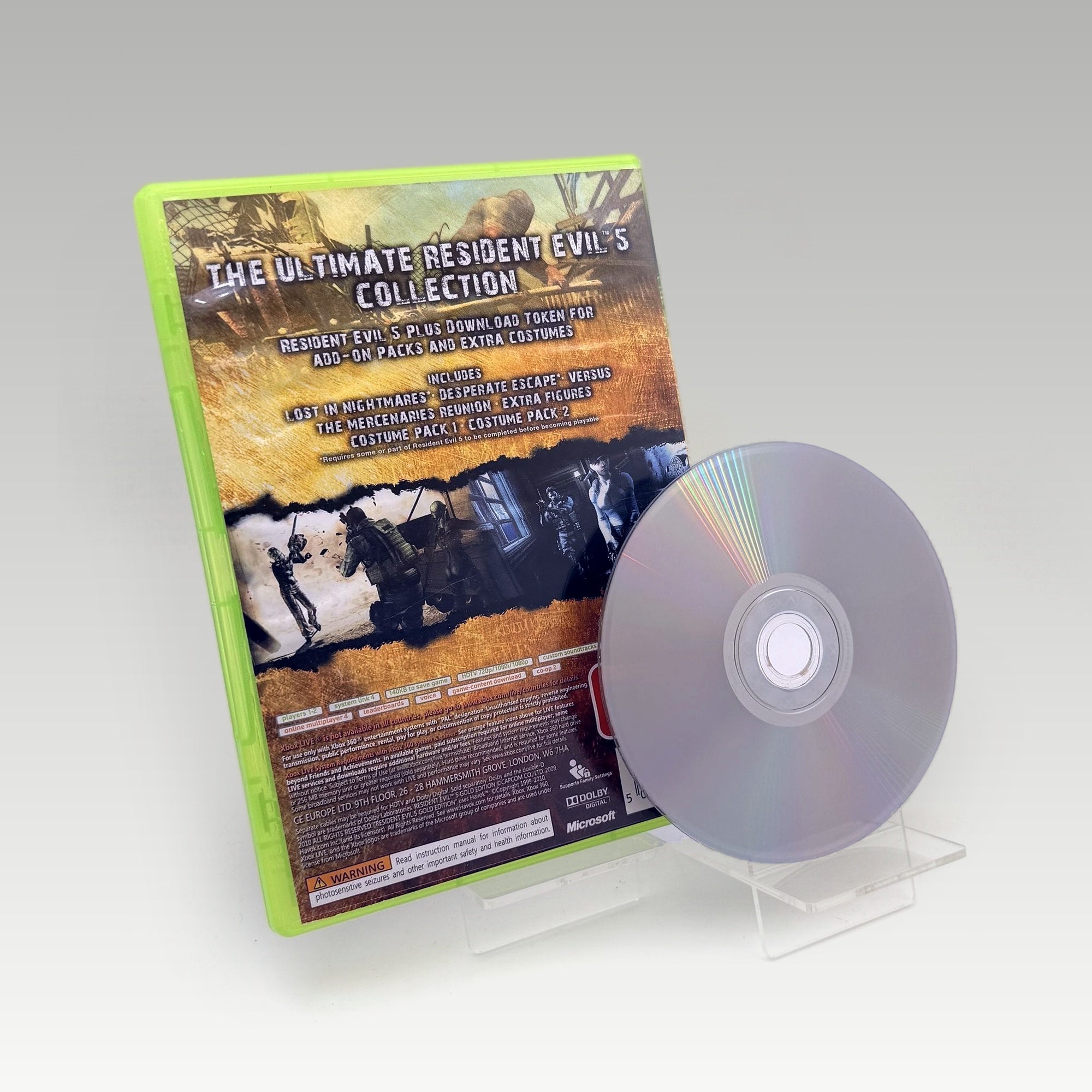 Resident Evil 5: Gold Edition Gold Edition Gold Edition • No Manual (PAL, Gold Edition) - Image 2