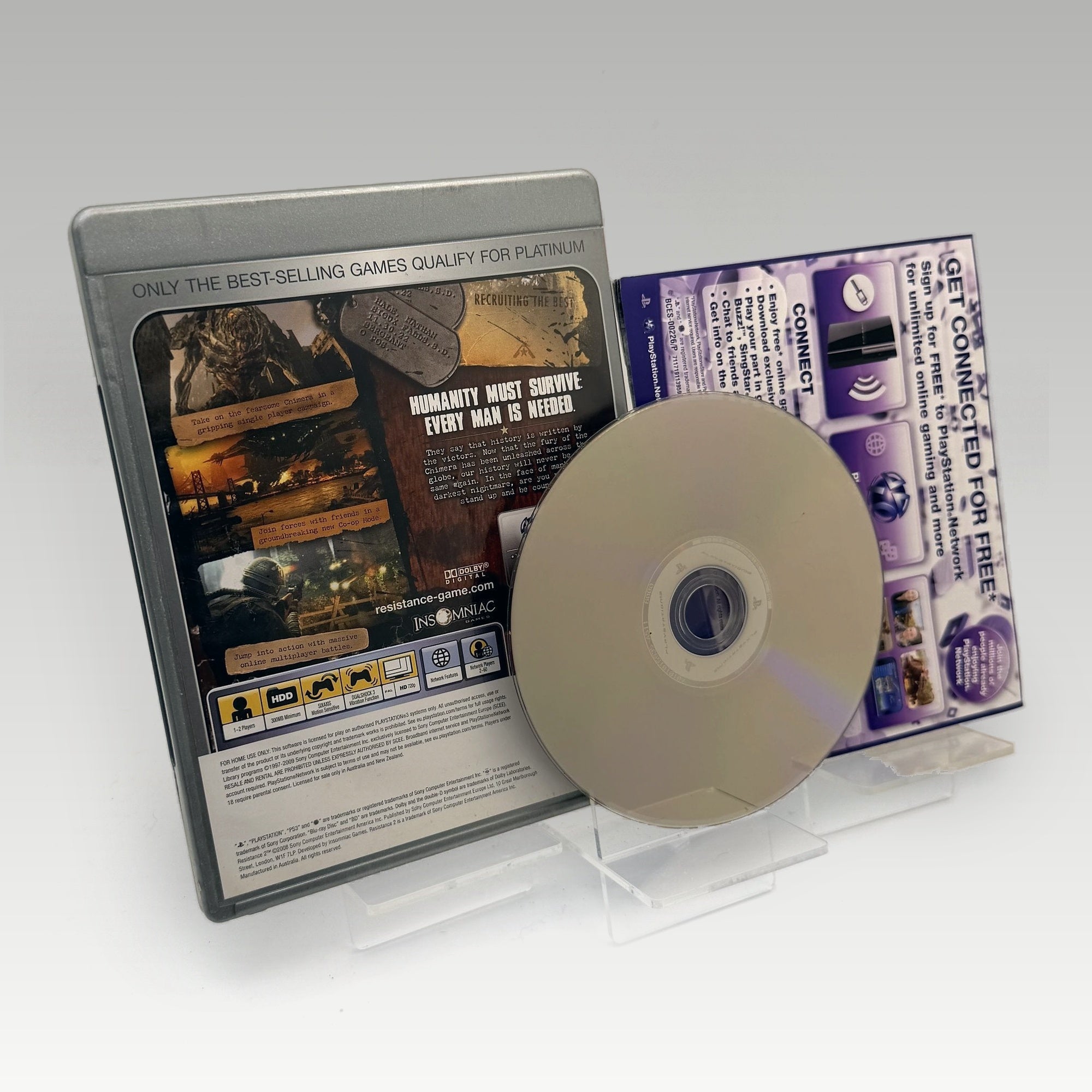 Resistance 2 (Platinum) (Platinum) • CIB (Region 4) - Image 2