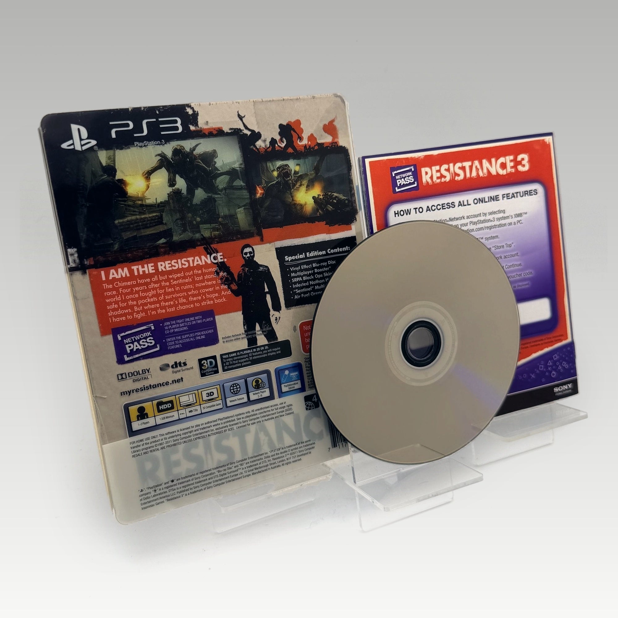 Resistance 3 Special Steelbook Edition • CIB (Region 4, Special Steelbook Edition) - Image 2