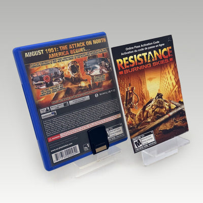 Resistance: Burning Skies • No Manual (Region 1) - Image 2