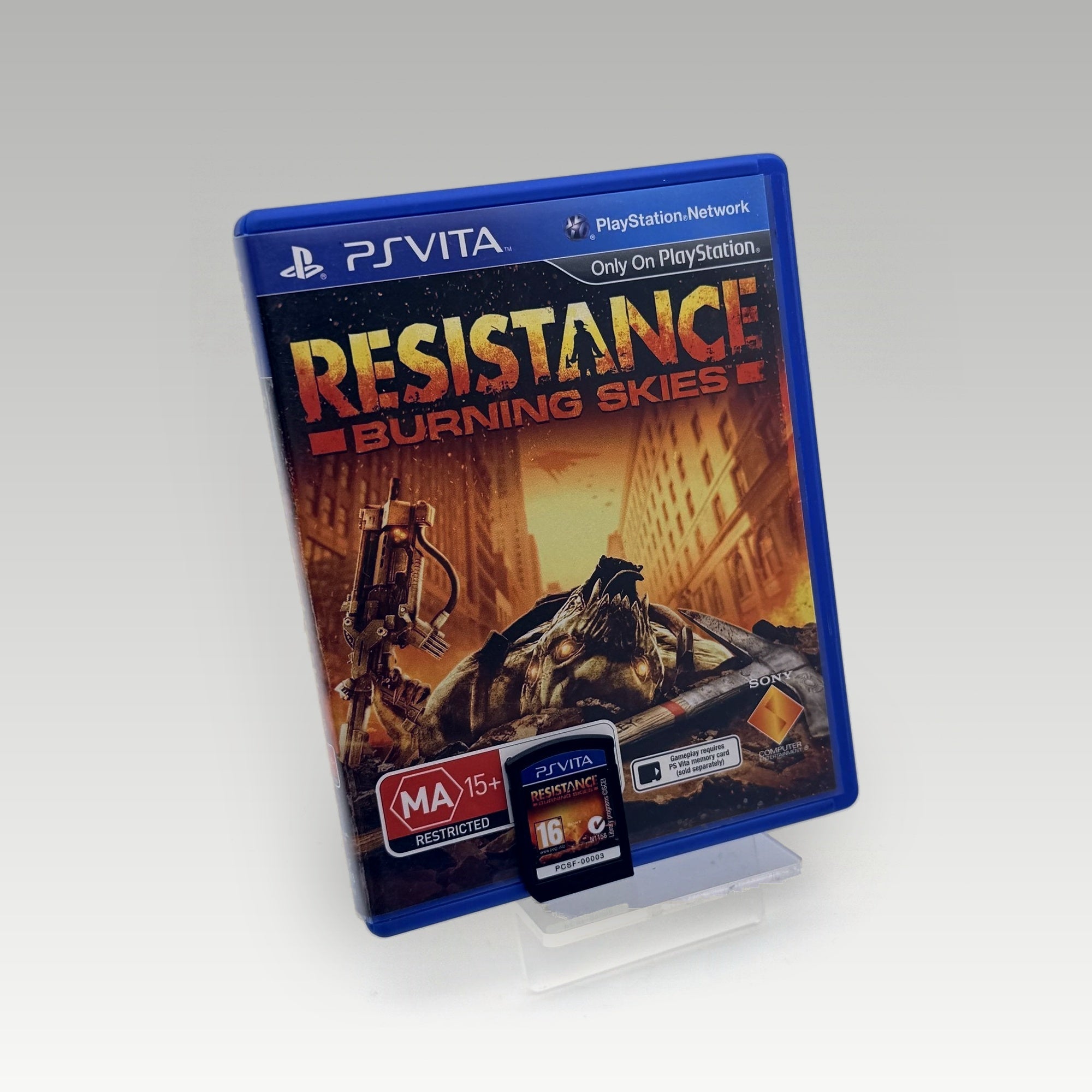 Resistance: Burning Skies • No Manual (Region 4) - Image 1
