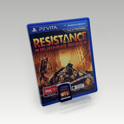 Resistance: Burning Skies • No Manual (Region 4) - Image 1
