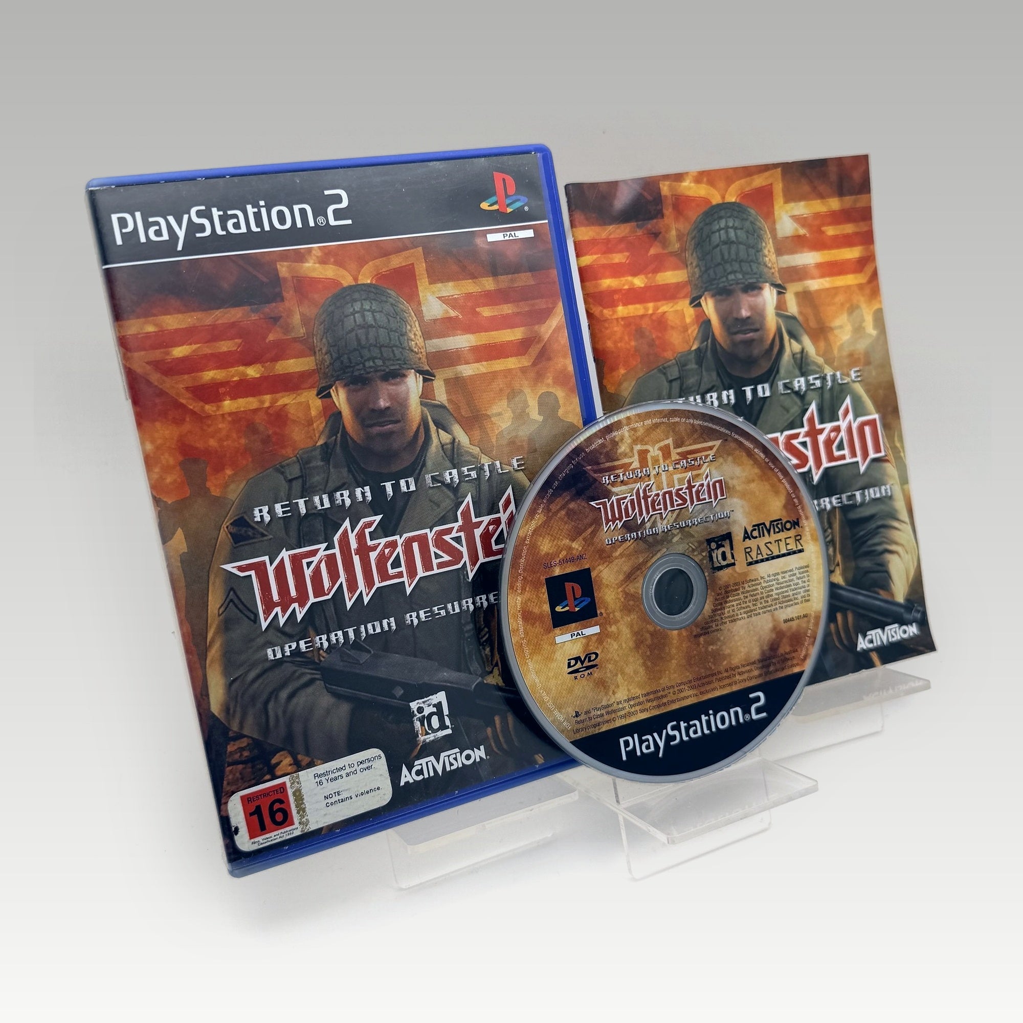 Return to Castle Wolfenstein: Operation Resurrection • CIB (PAL) - Image 1