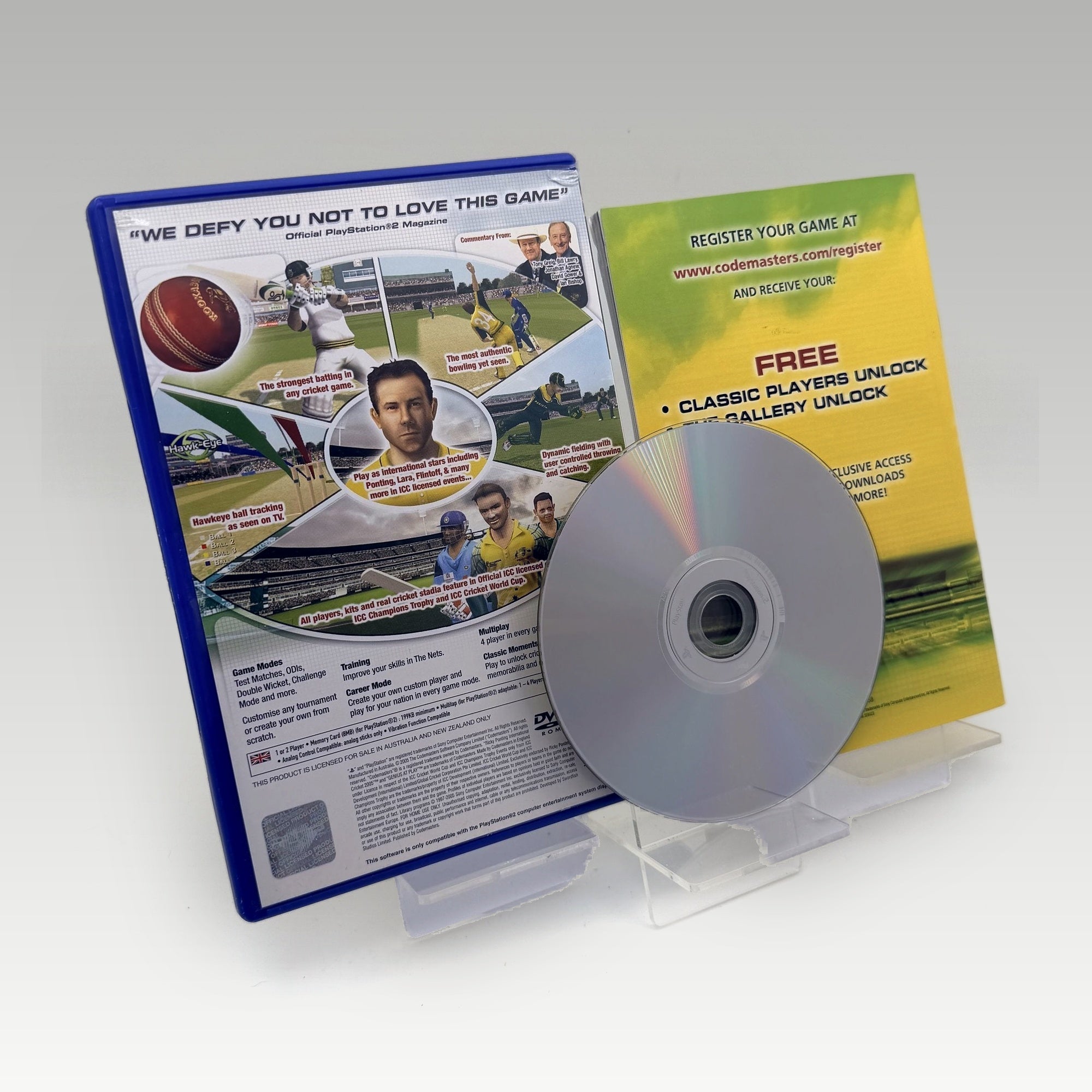 Ricky Ponting International Cricket • CIB (PAL) - Image 2