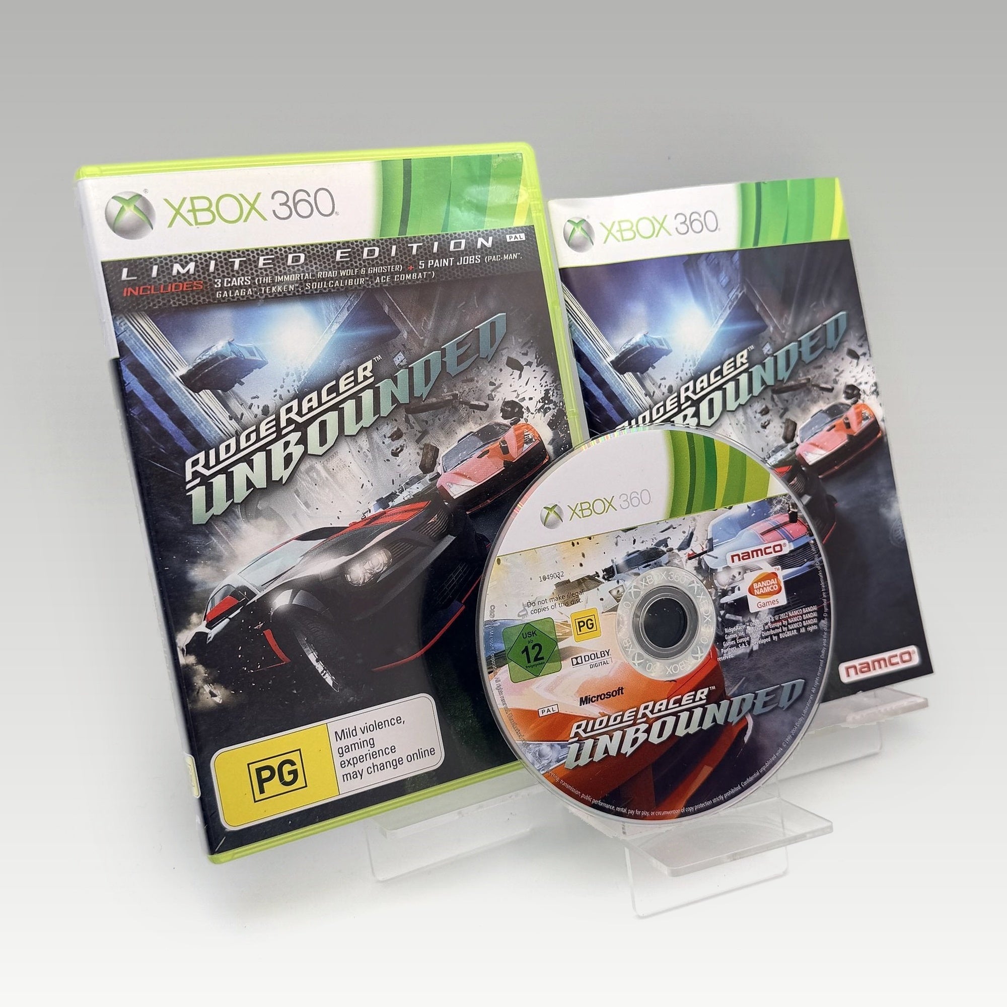 Ridge Racer Unbounded Limited Edition • CIB (PAL, Limited Edition) - Image 1