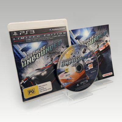 Ridge Racer Unbounded Limited Edition • CIB (Region 2, Limited Edition) - Image 1