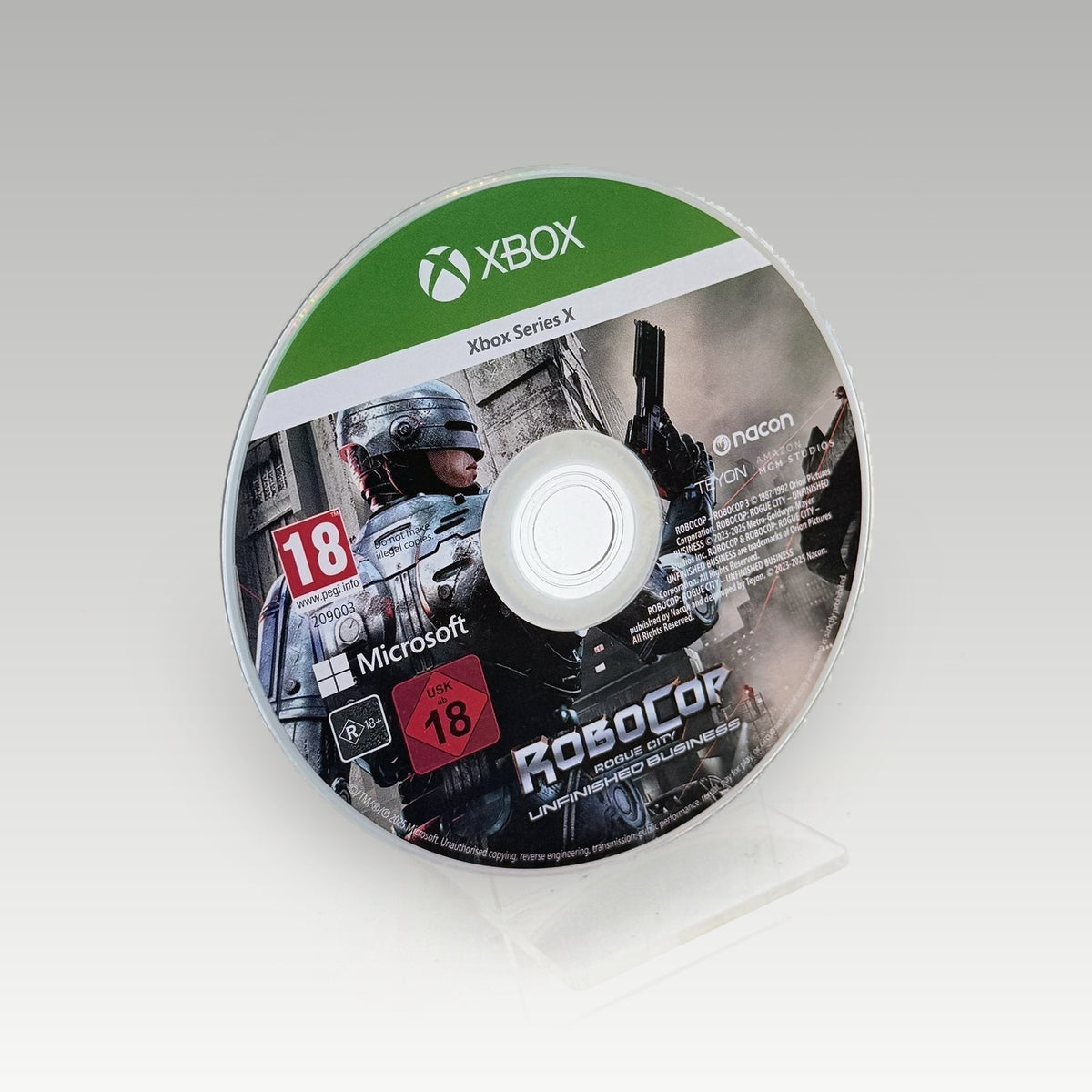 RoboCop: Rogue City - Unfinished Business • Loose (Region Free) - Front Cover | Yappa NZ