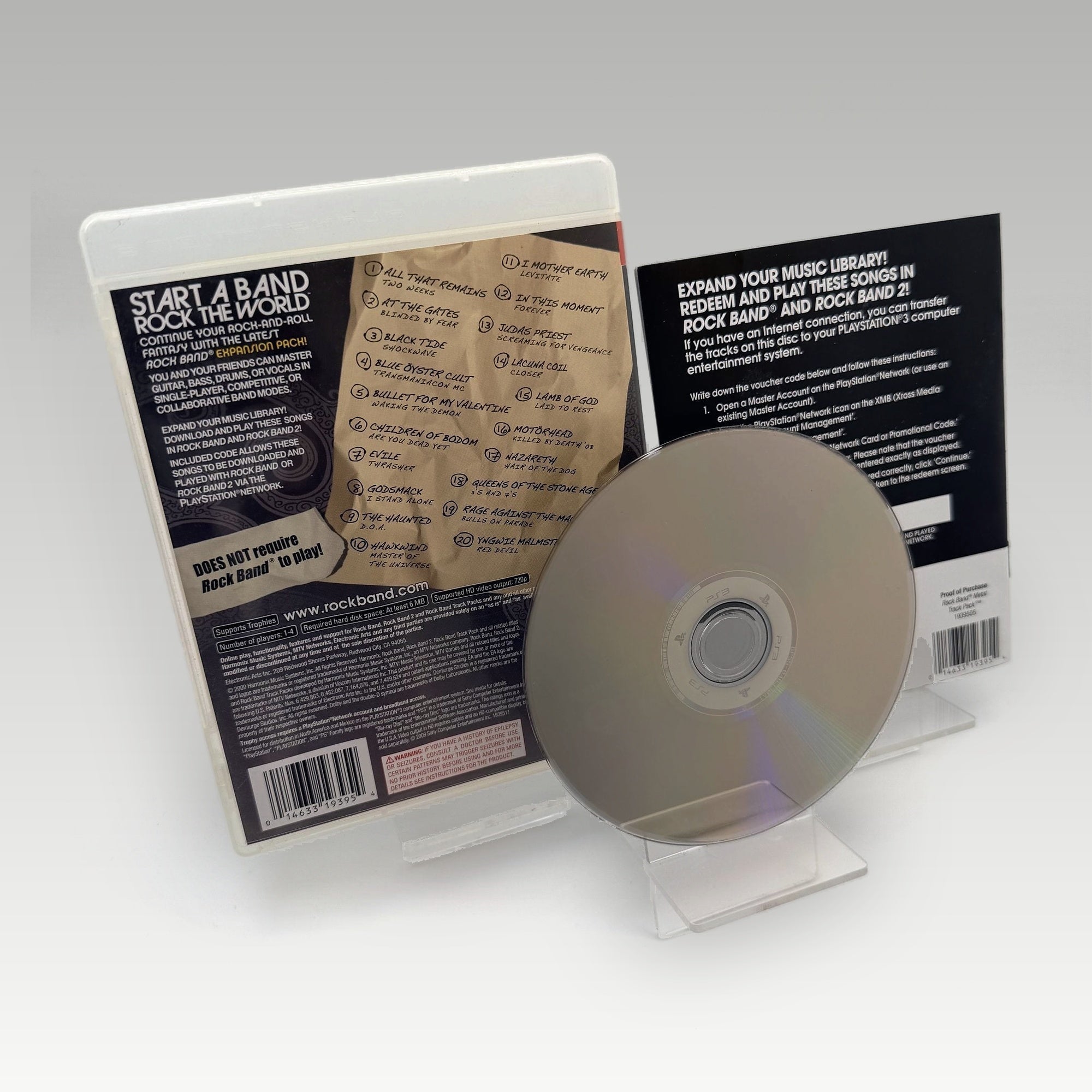 Rock Band: Metal Track Pack • CIB (Region 1) - Image 2