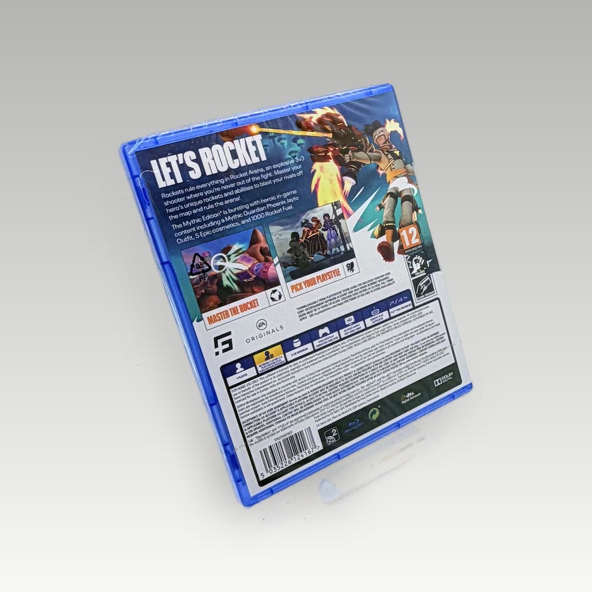 Rocket Arena: Mythic Edition • CIB • New / Sealed (Region 2) - Back Cover | Yappa NZ