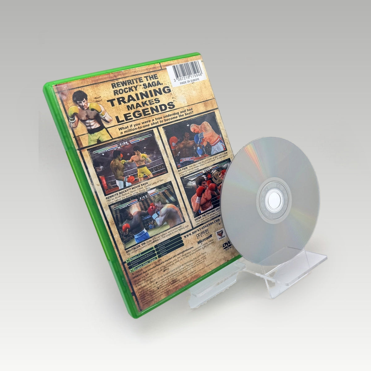 Rocky Legends • No Manual (PAL) - Image 2