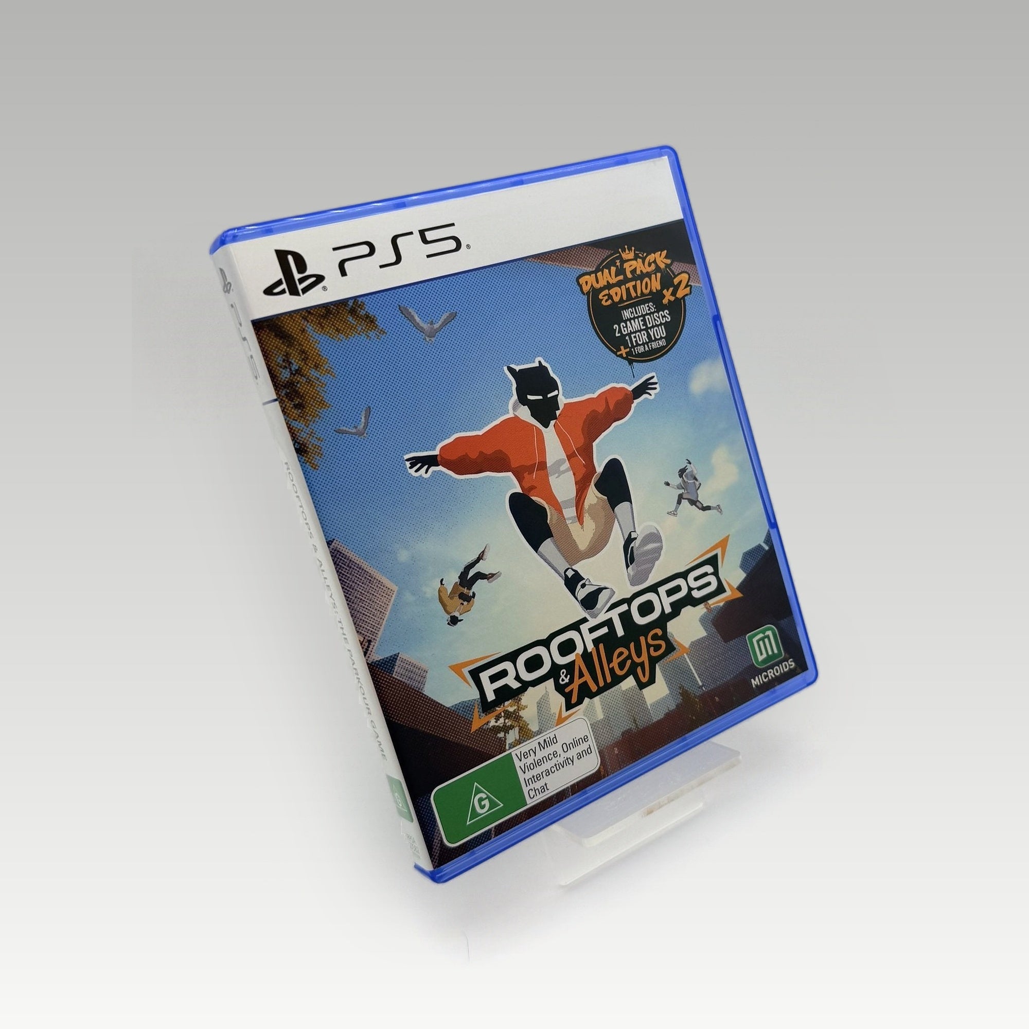 Rooftops & Alleys: The Parkour Game Dual Pack Edition • CIB • New (Region 4, Dual Pack Edition) - Image 1