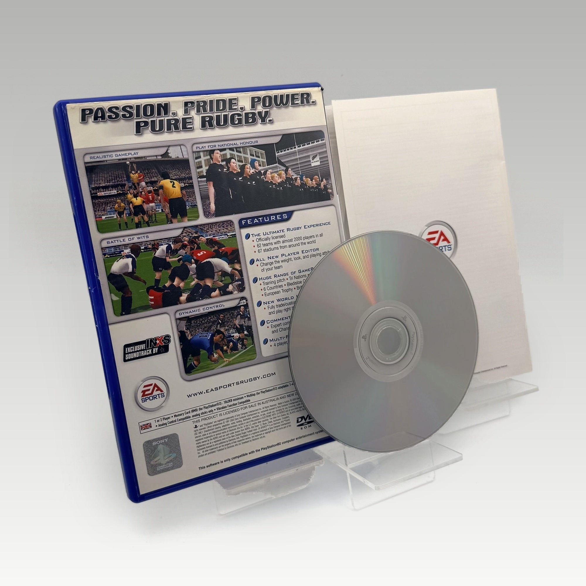 Rugby 2004 (Platinum) • CIB (PAL) - Image 2