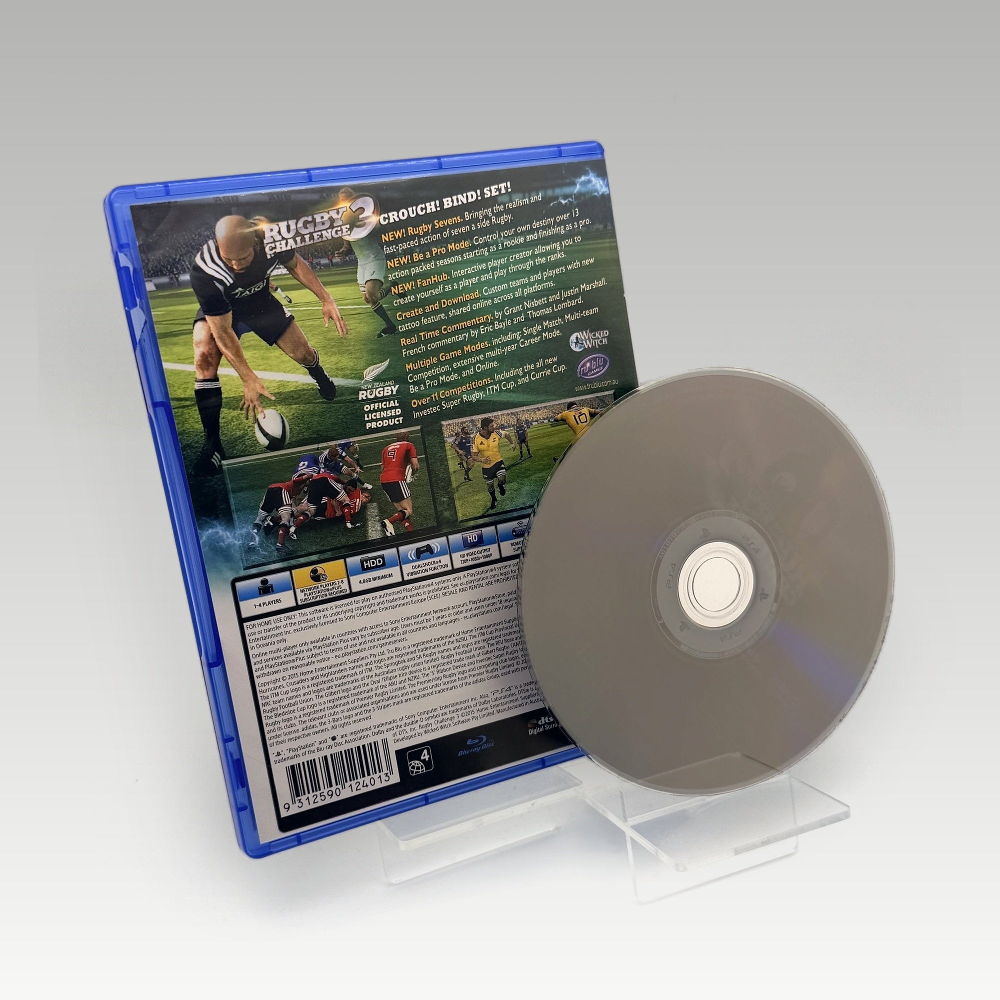 Rugby Challenge 3 All Blacks Edition All Blacks Edition • CIB (Region 4, All Blacks Edition) - Image 2