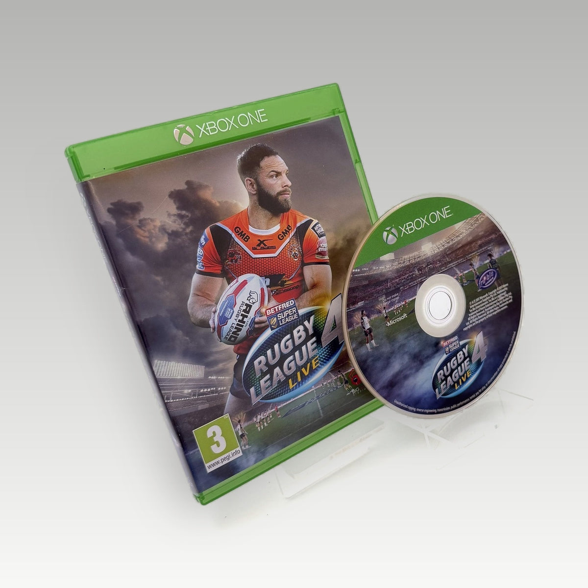 Rugby League Live 4 (UK Release) • CIB (Region Free) - Front Cover | Yappa NZ